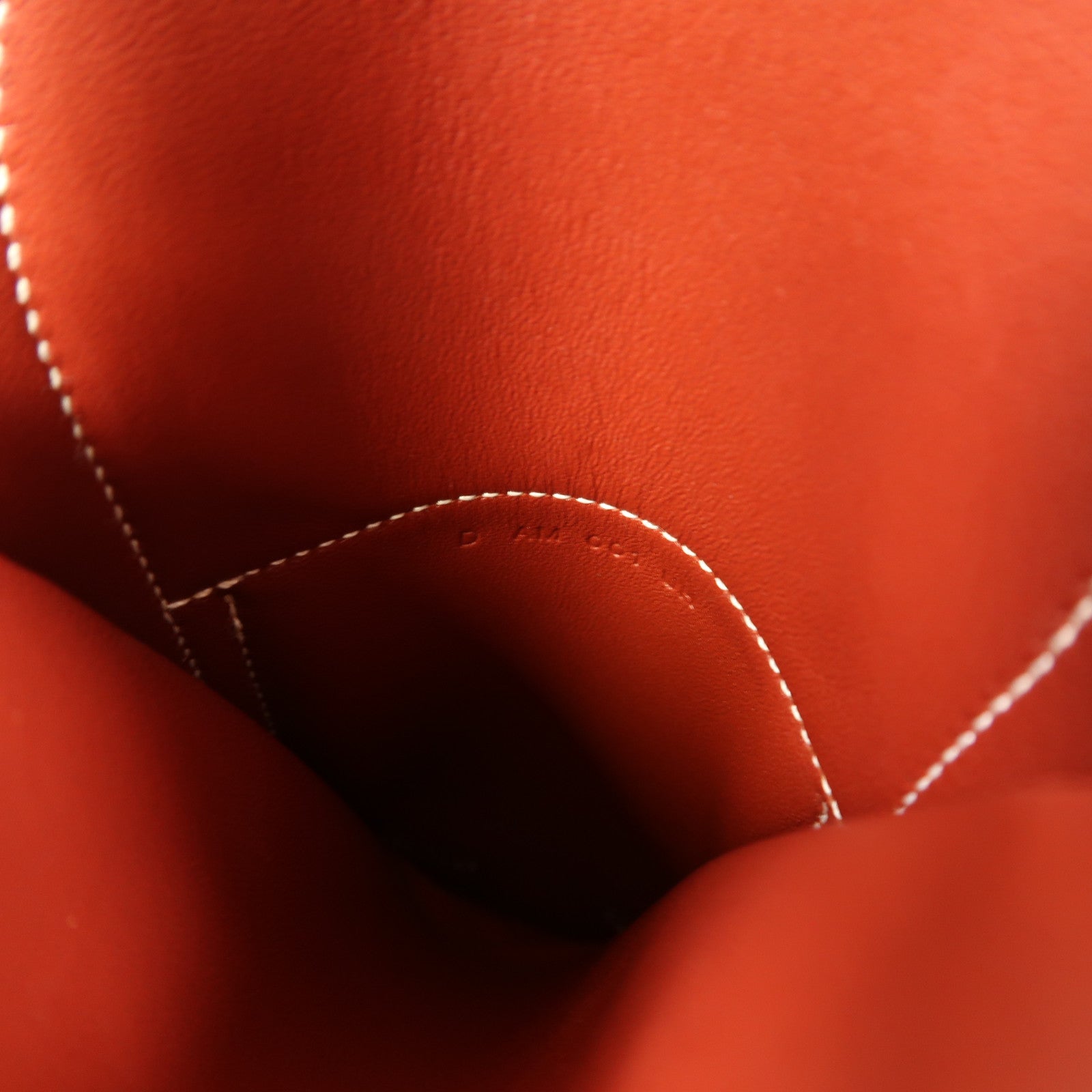 HERMES Chevre皮革In The Loop Pouch手拿包紅色