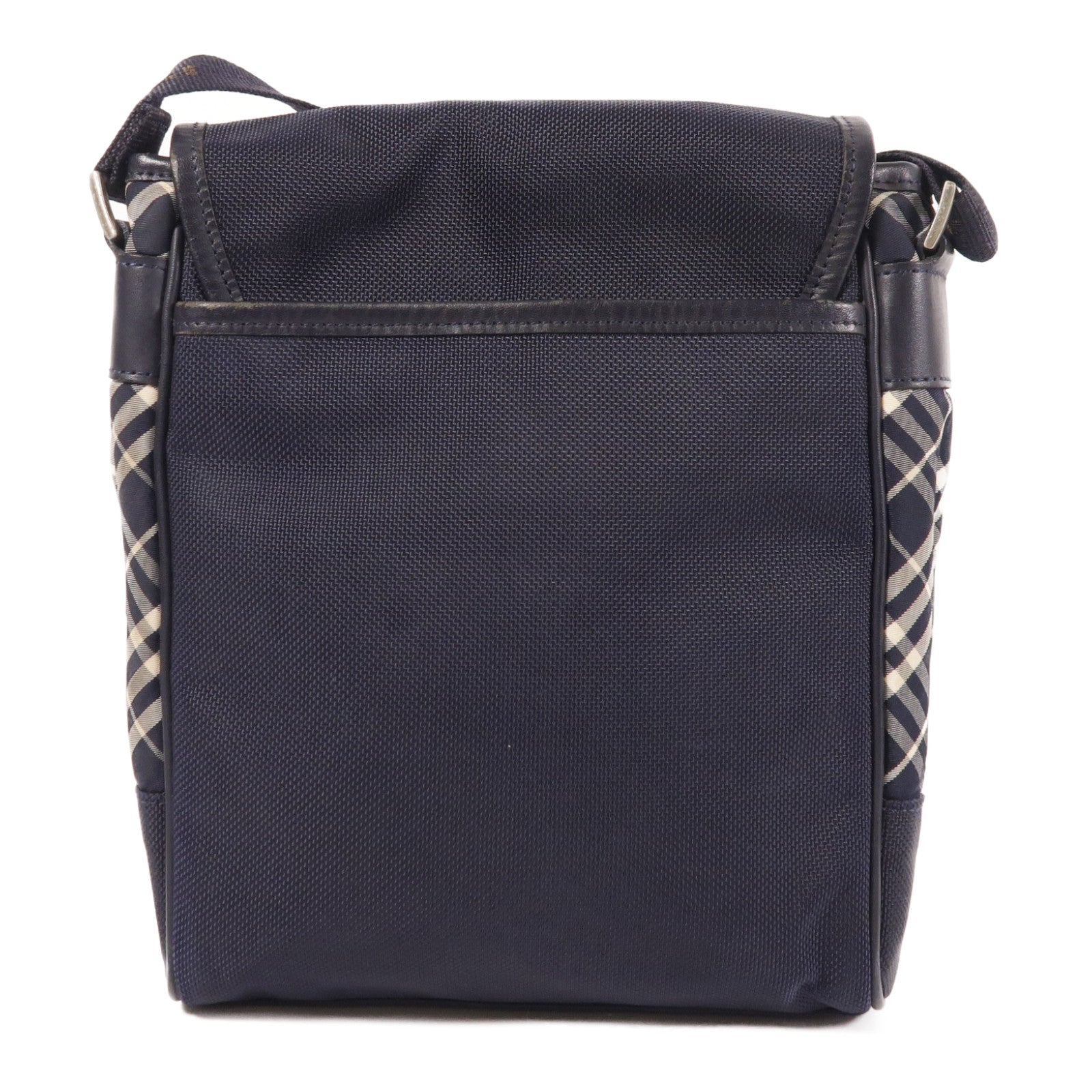 BURBERRY 尼龍Shoulder Bag銀扣肩背袋