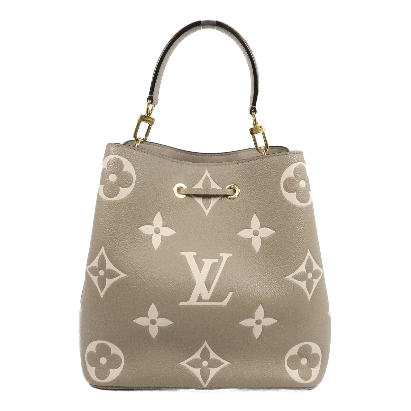 LOUIS VUITTON Monogram Empreinte Neo Noe MM手挽肩背兩用袋