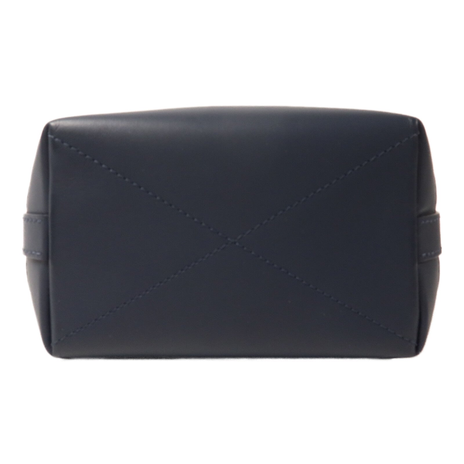 LOUIS VUITTON Monogram Denim/Taurillon Japanese Cruiser手挽肩背兩用袋