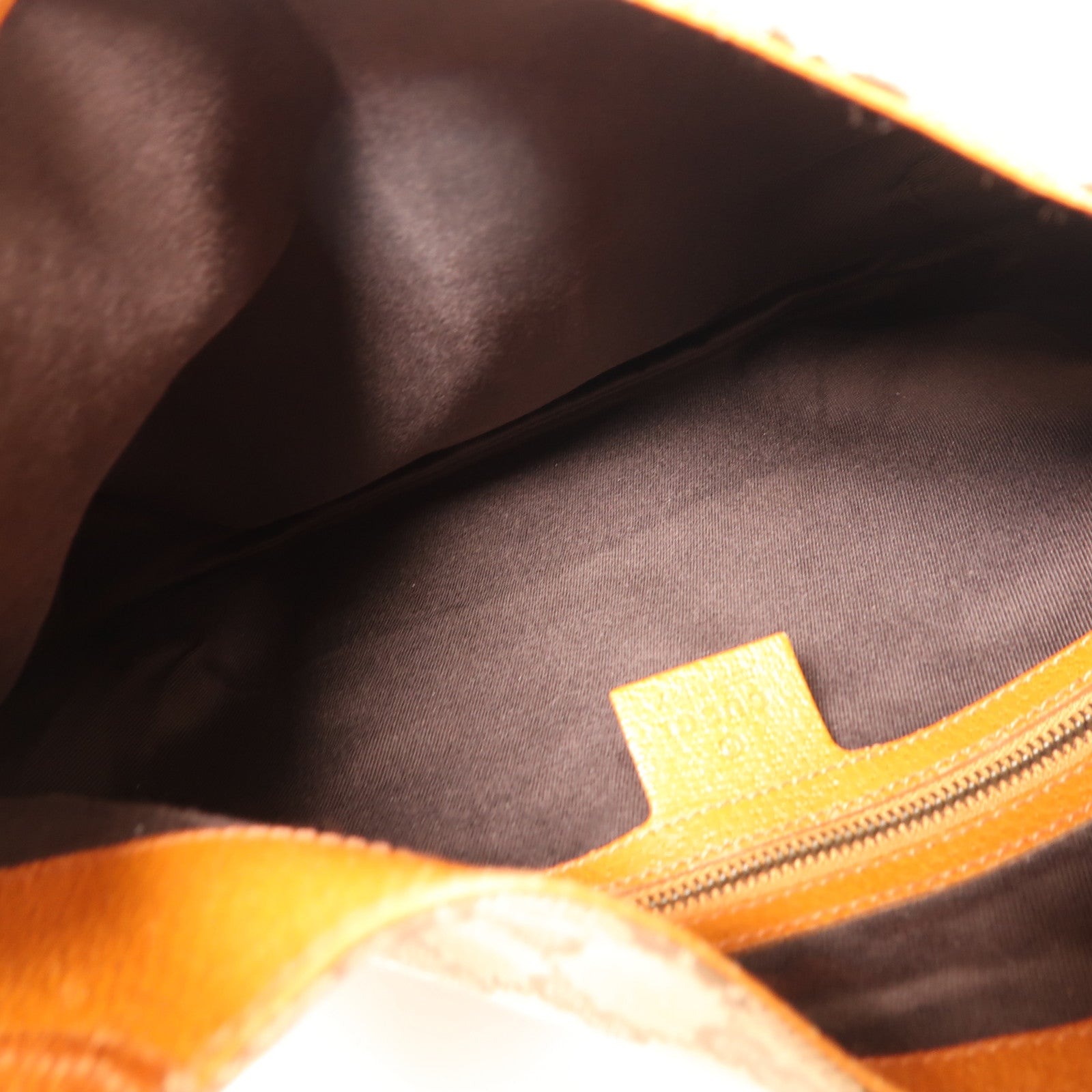 GUCCI 帆布/牛皮皮革Shoulder Bag金扣肩背袋