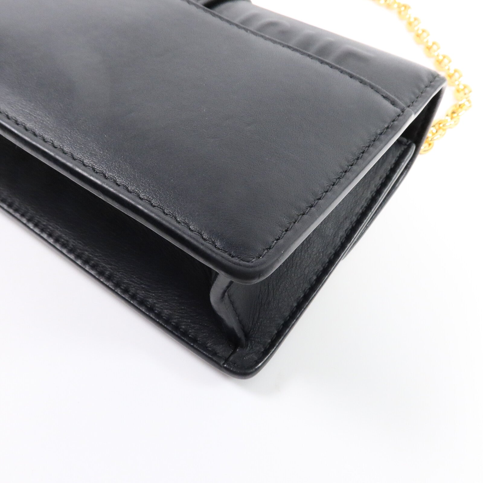 Dior 牛皮皮革30Montaigne East-West Bag With Chain鏈帶肩背袋