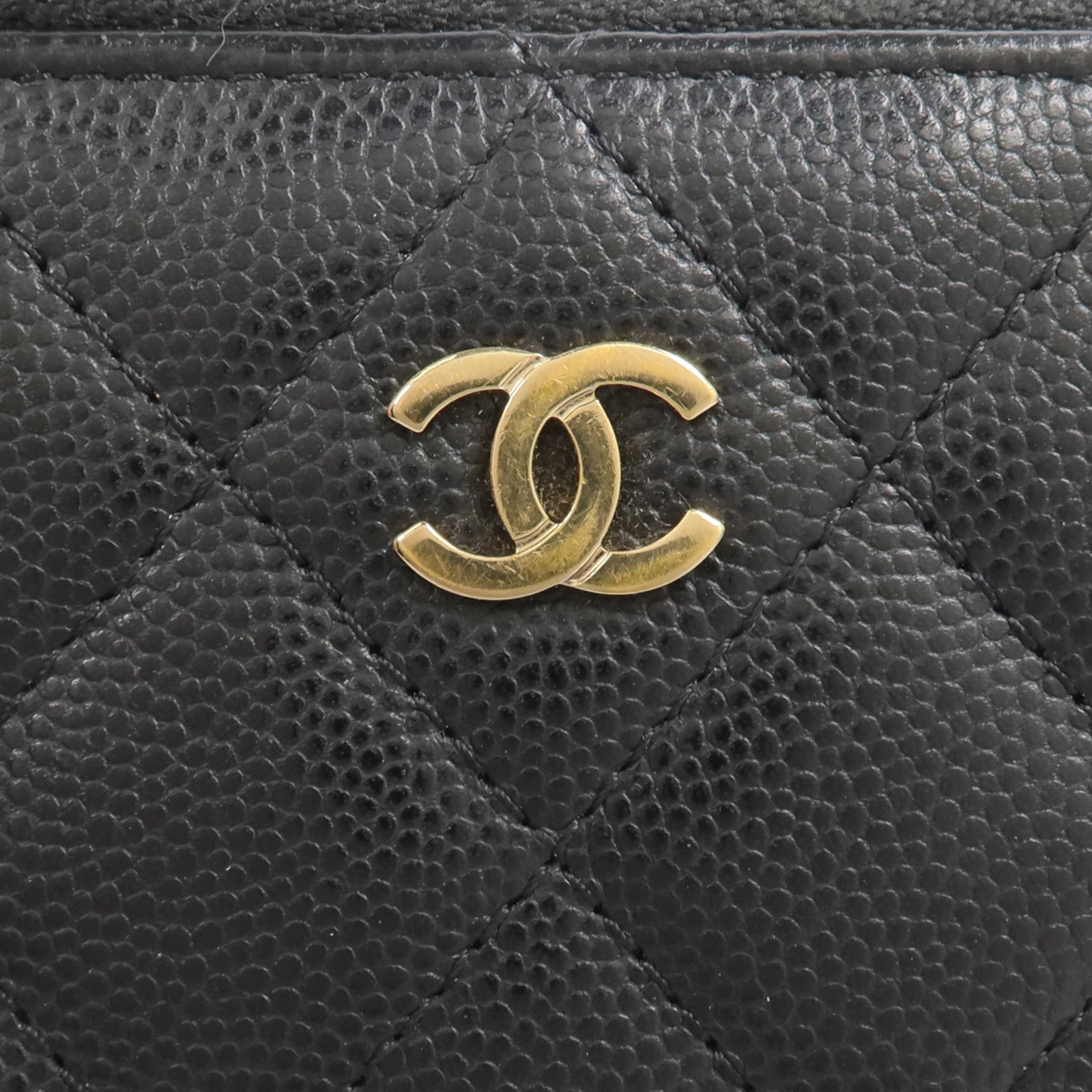 CHANEL 牛皮皮革Coin&Key Holder鎖匙包