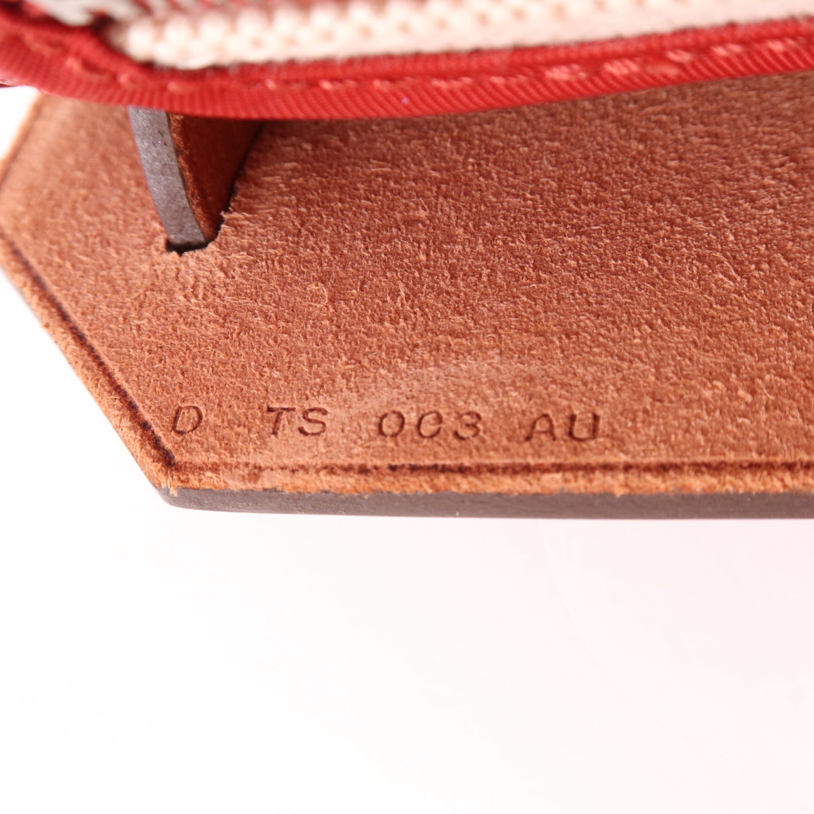 HERMES 塗層帆布Herbag PM銀扣手挽肩背兩用袋Rouge Casaque