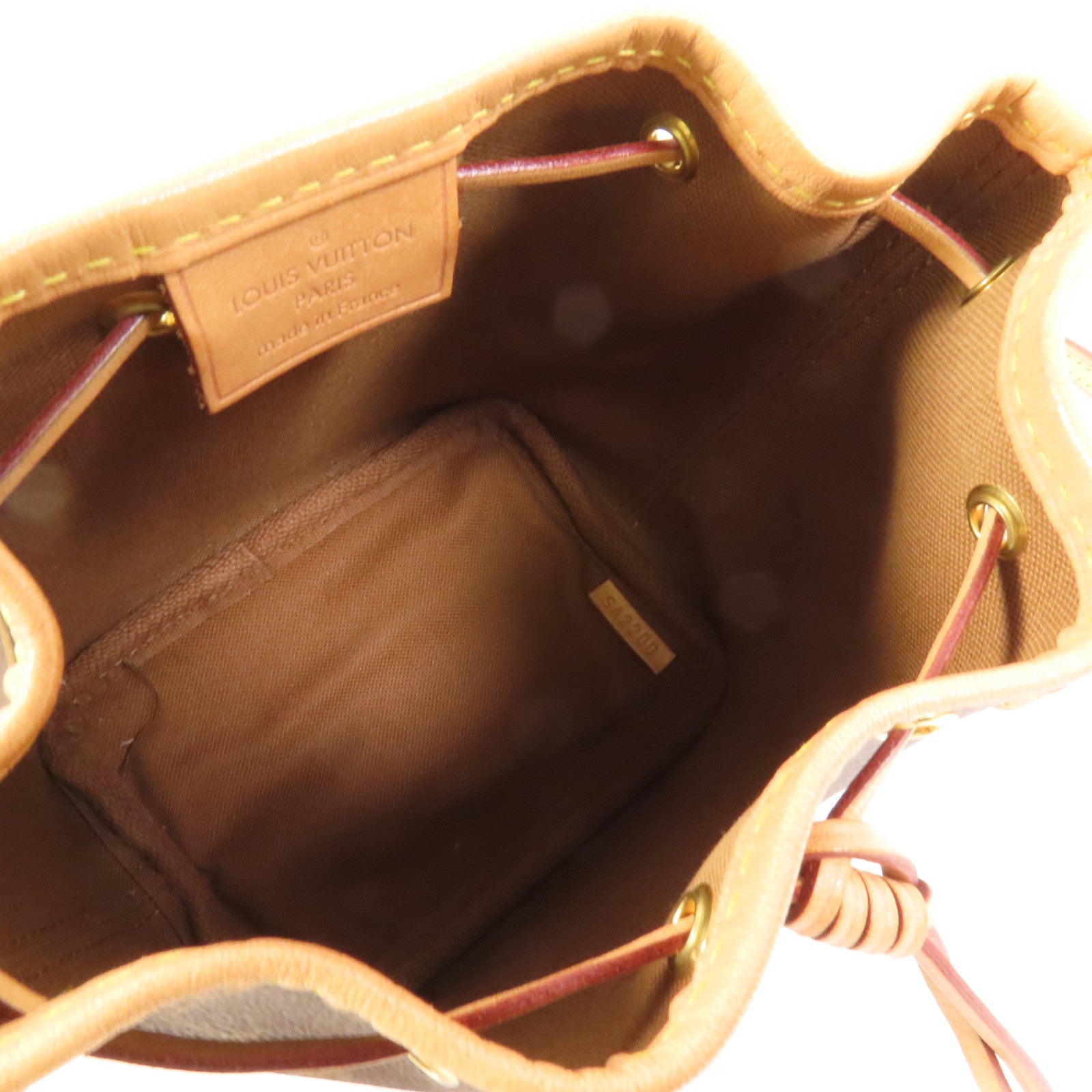 LOUIS VUITTON Monogram Nano Noe金扣肩背袋