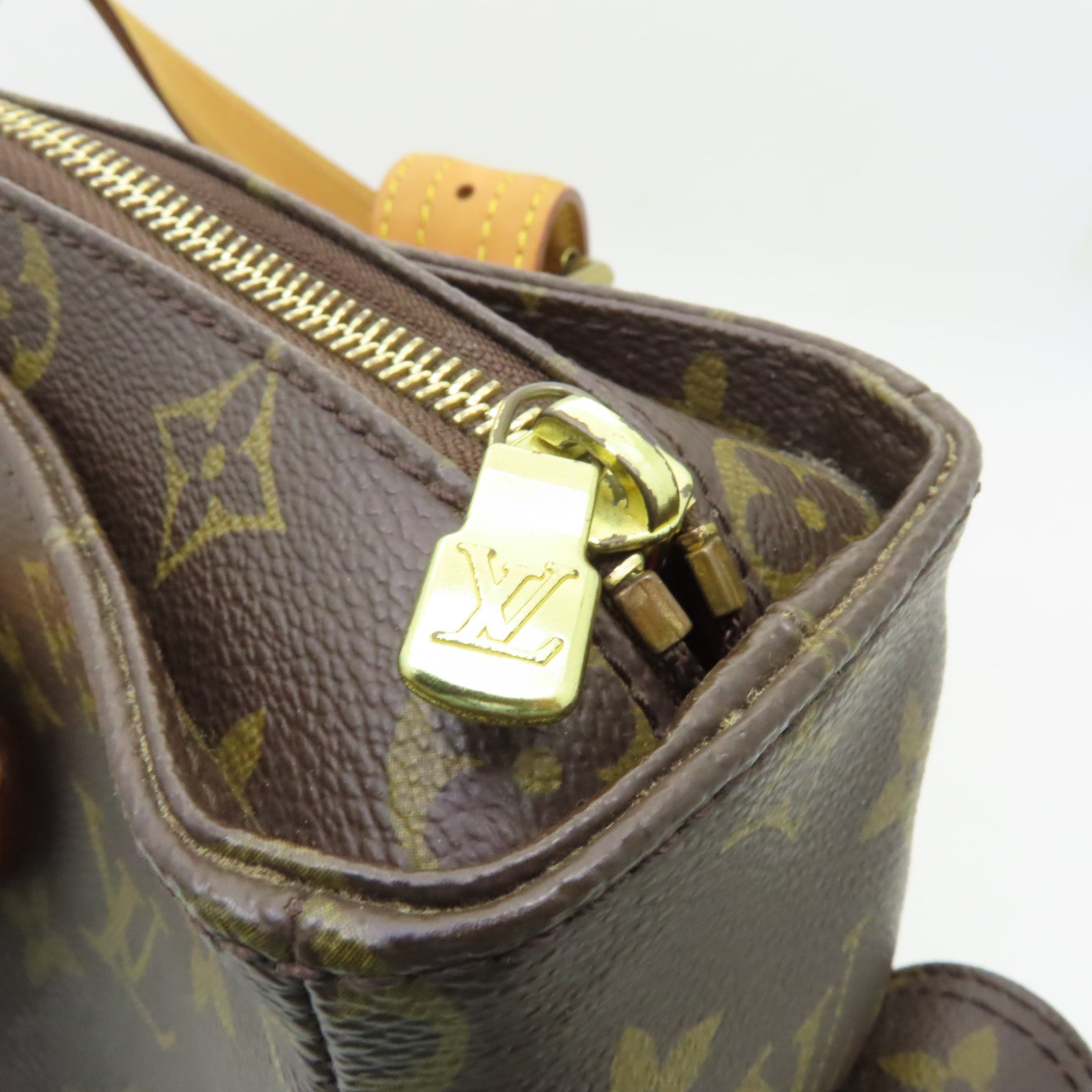 LOUIS VUITTON 【激減優惠】Monogram Multipli-Cite金扣手挽袋啡色