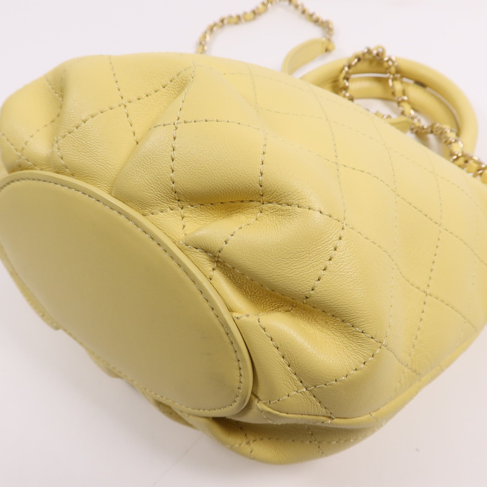 CHANEL 牛皮皮革2 Way Shoulder Bag金扣手挽肩背兩用袋