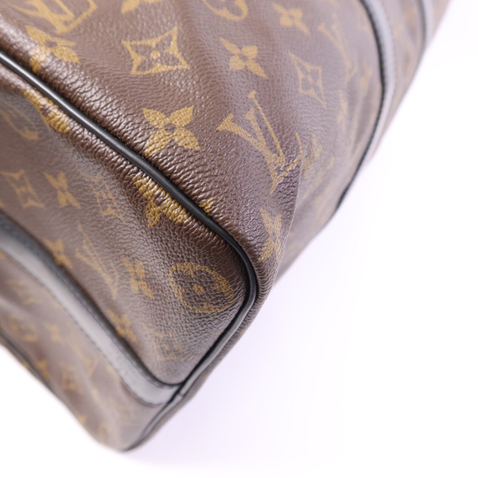 LOUIS VUITTON Monogram Keepall Bandoulière 45銀扣手挽肩背兩用袋