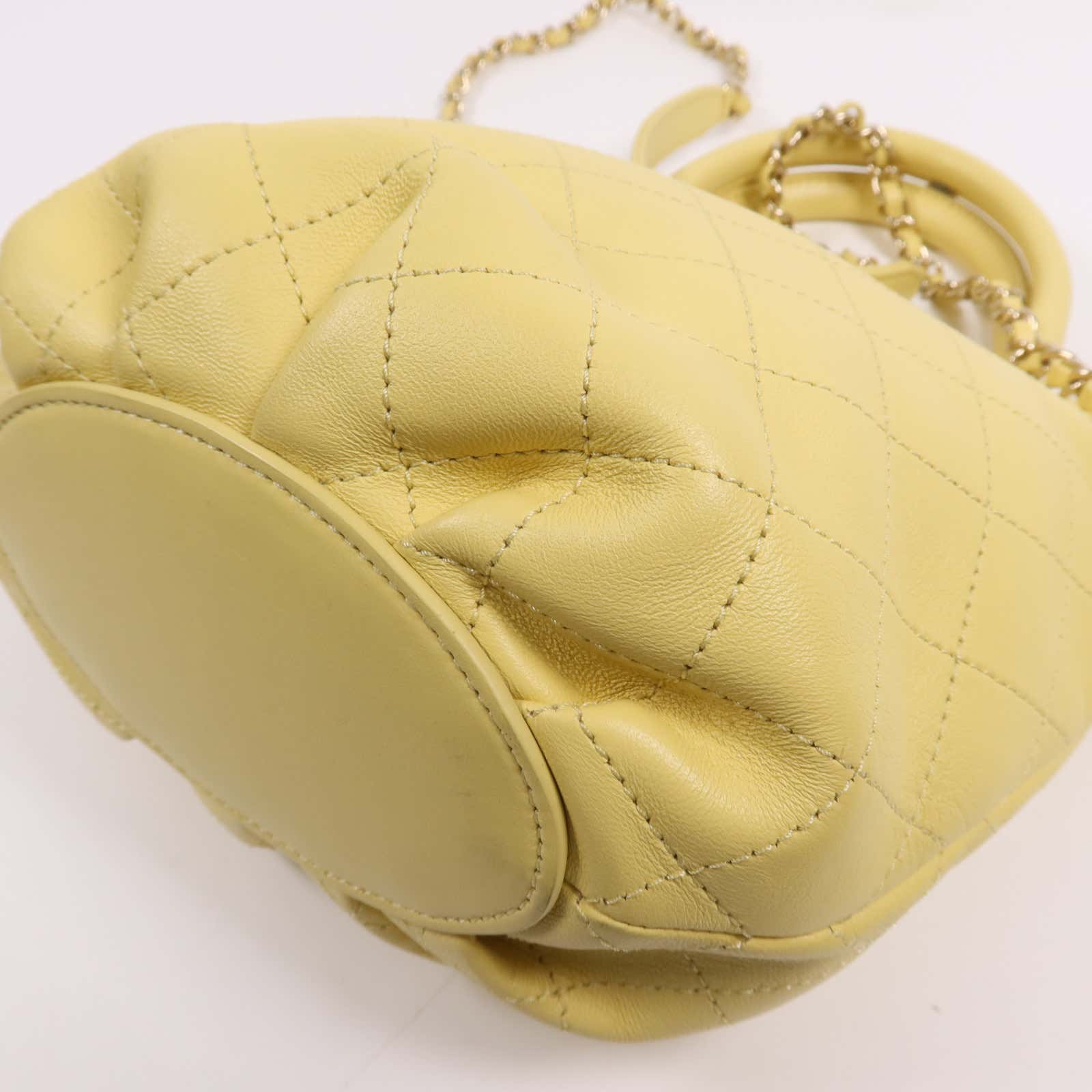 CHANEL 【激減優惠】牛皮皮革2 Way Shoulder Bag金扣手挽肩背兩用袋