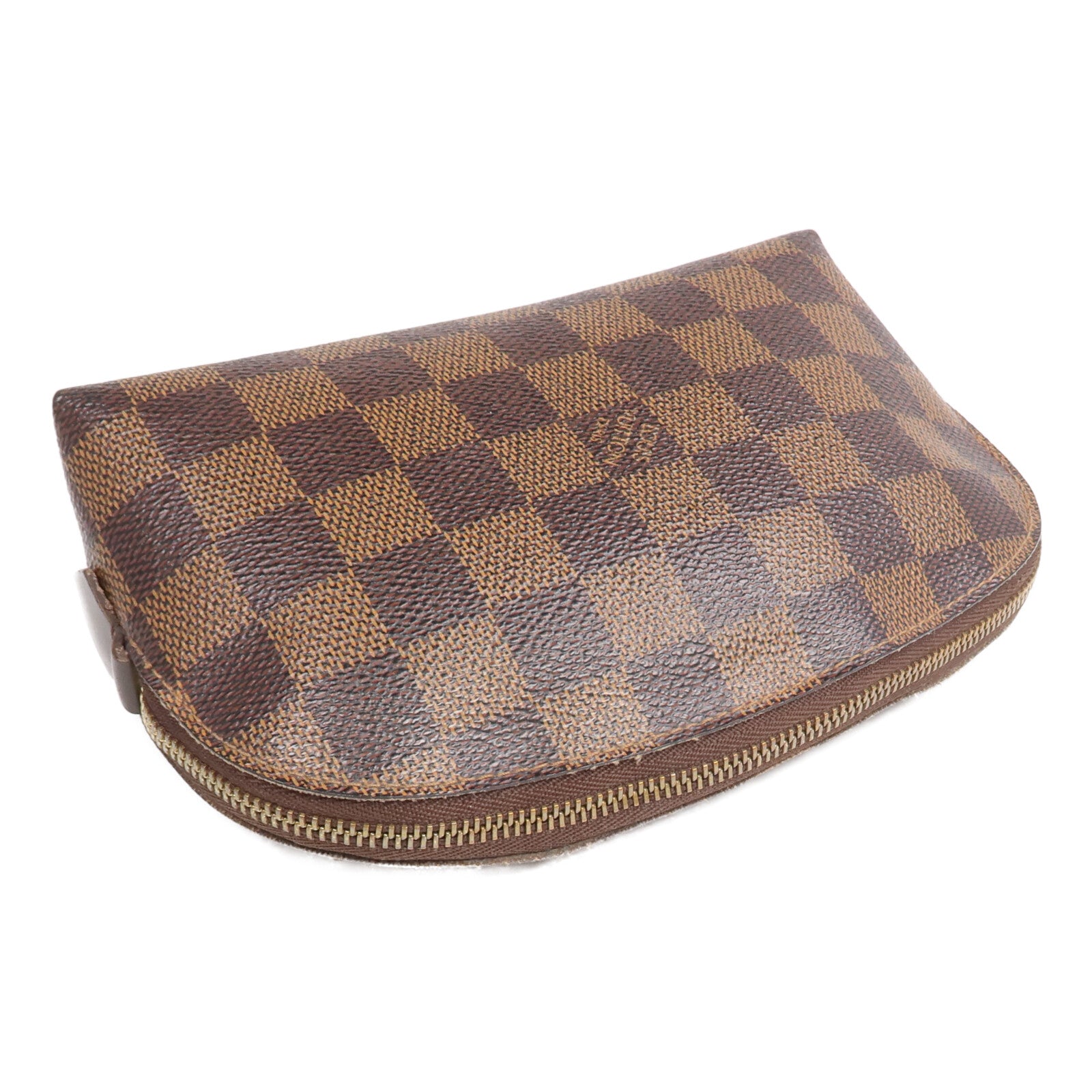 LOUIS VUITTON Damier Cosmetic Pouch金扣化妝袋