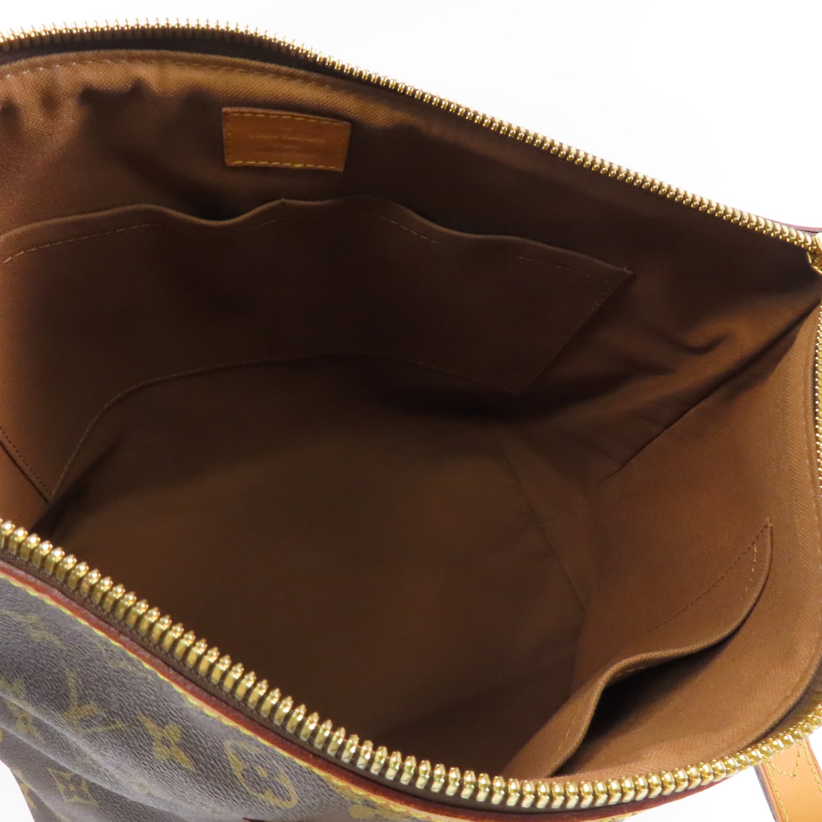 LOUIS VUITTON Monogram Palermo PM金扣手挽肩背兩用袋啡色