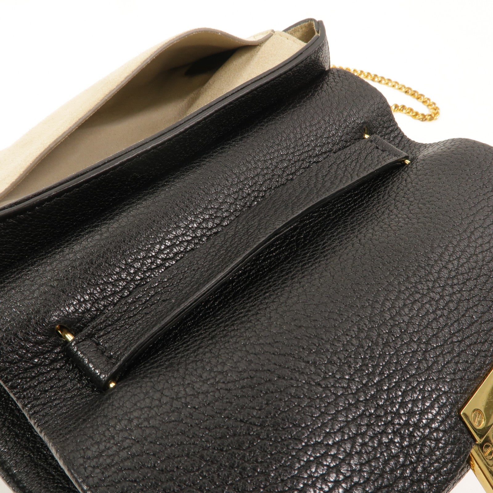 Chloe 牛皮皮革Shoulder Bag鏈帶肩背袋