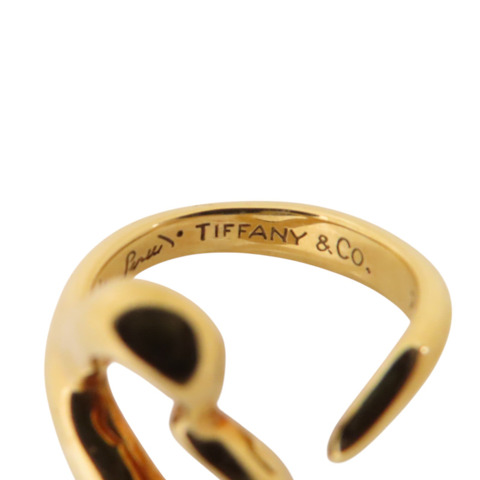 TIFFANY¡®CO Heart Ring US#5 18K Yellow Gold
