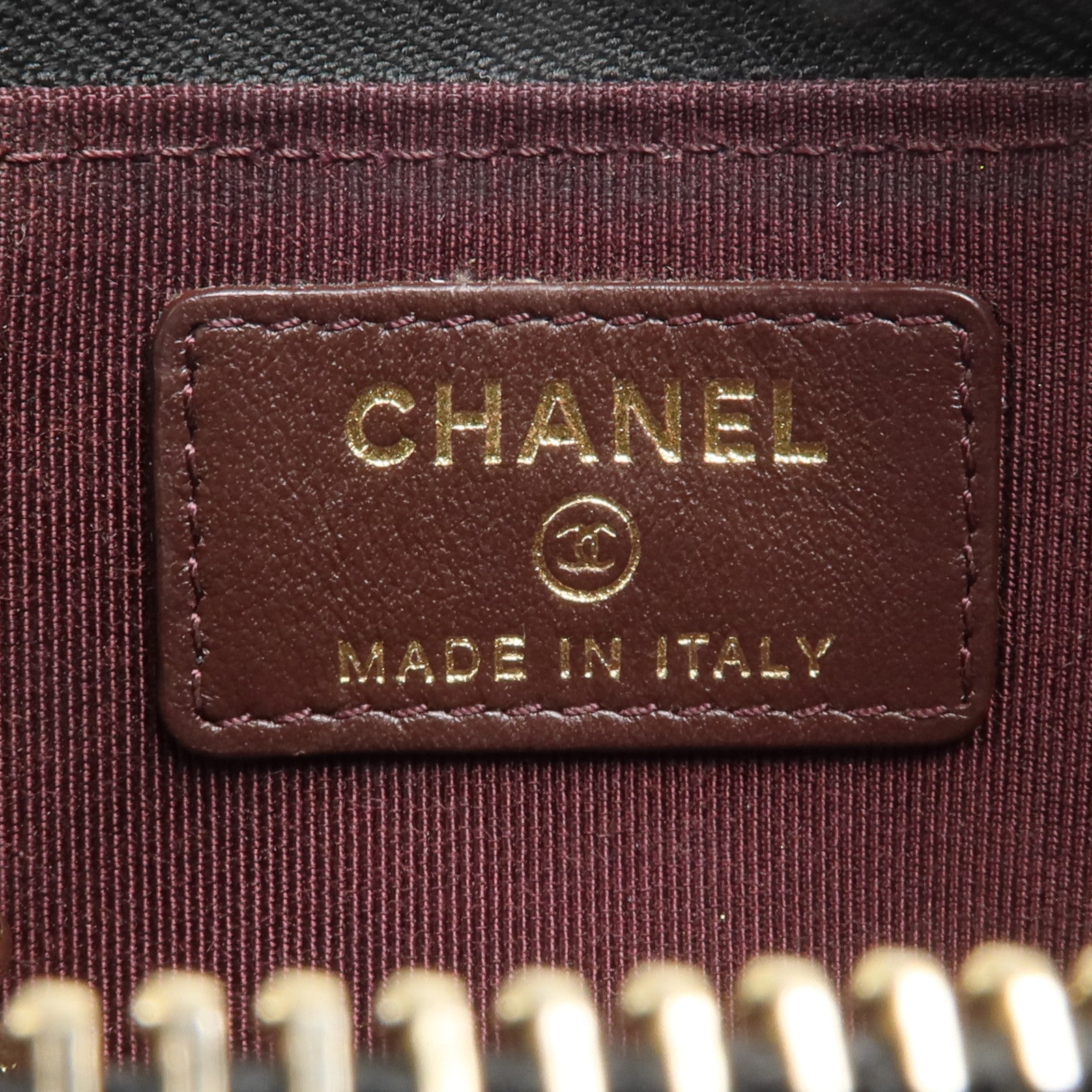 CHANEL 牛皮皮革Coin&Key Holder鎖匙包