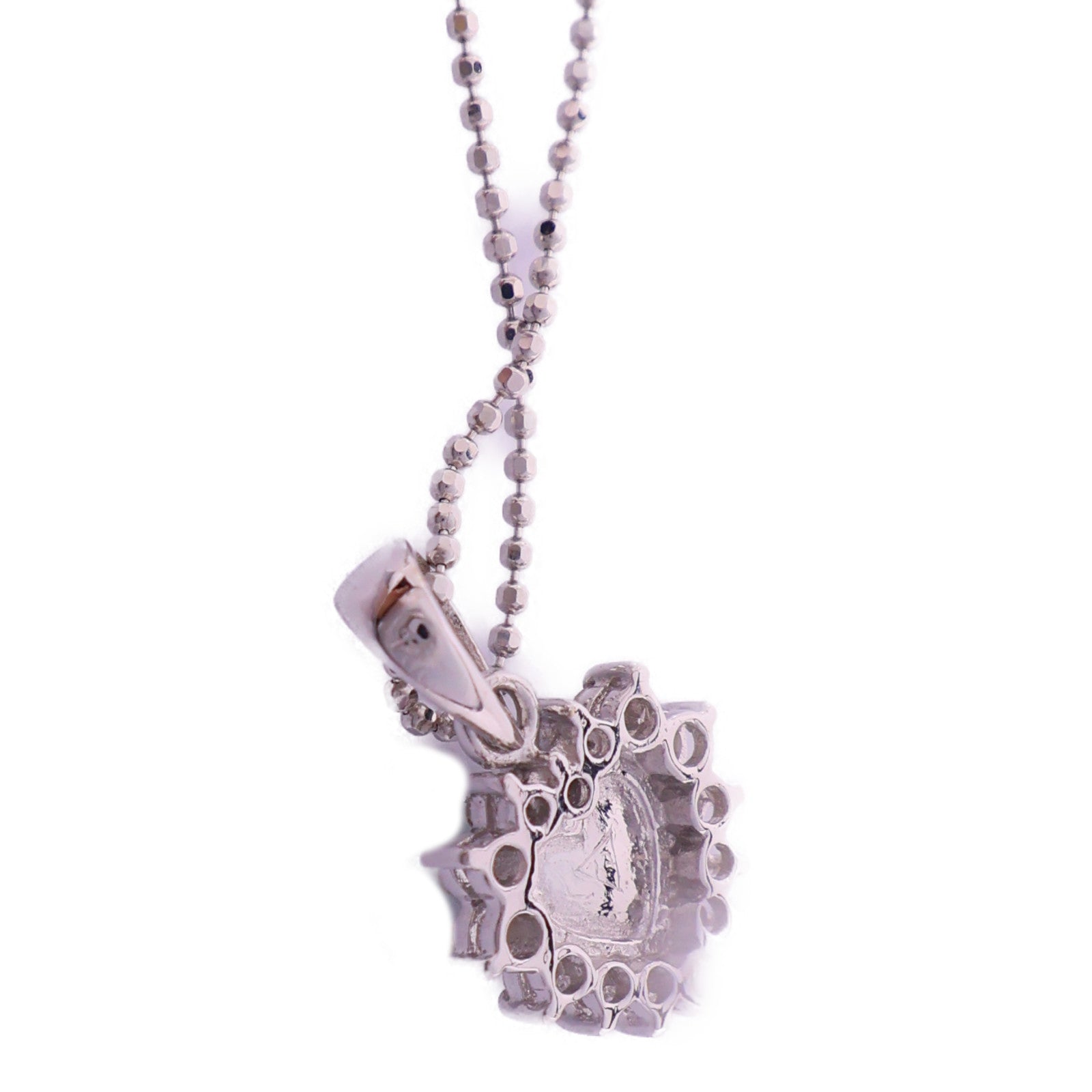 JEWELRY 18K白金Jade/Diamond Necklace翡翠/鑽石項鍊