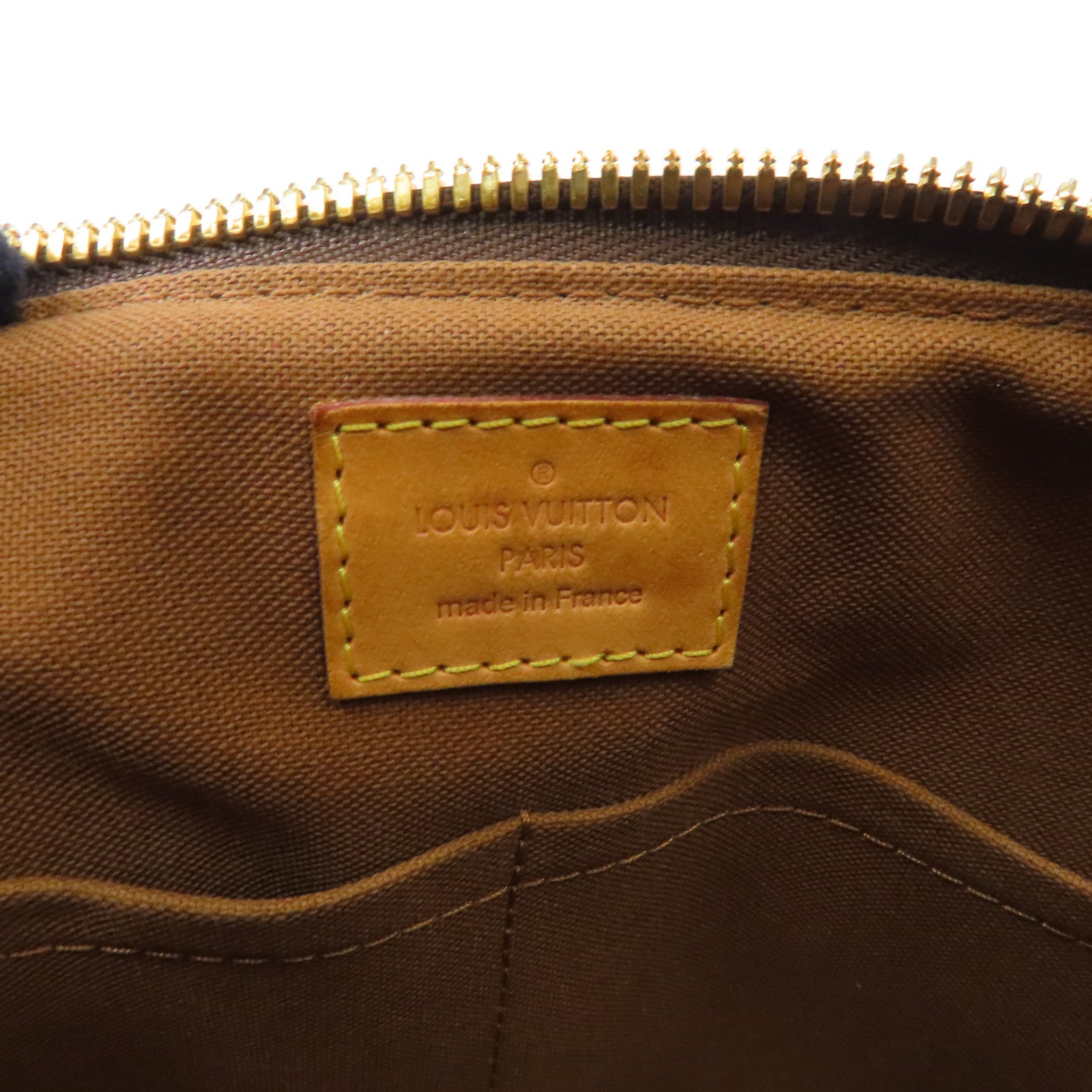 LOUIS VUITTON Monogram Palermo PM金扣手挽肩背兩用袋啡色