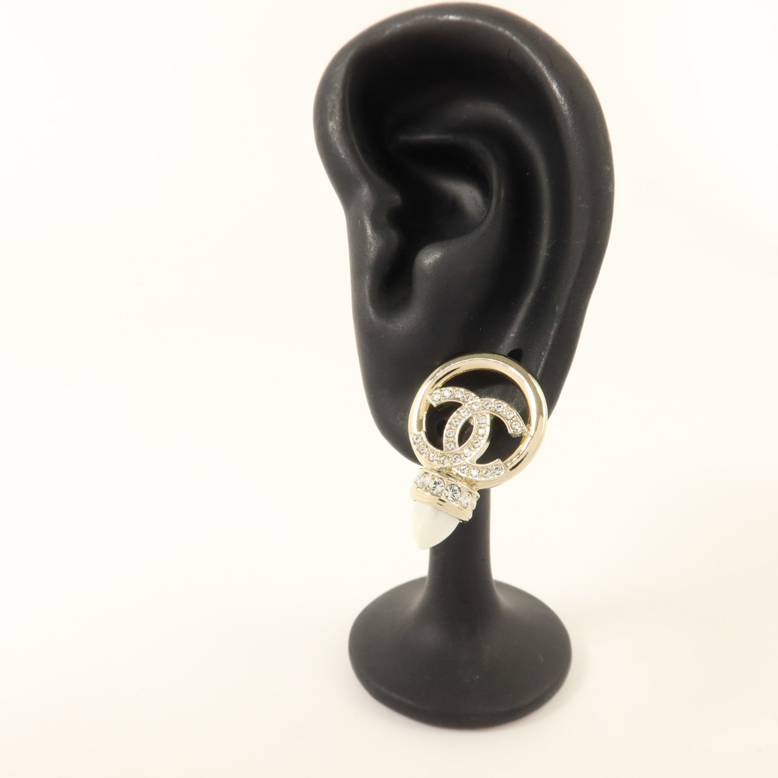 CHANEL 金屬/PVC Earrings耳環