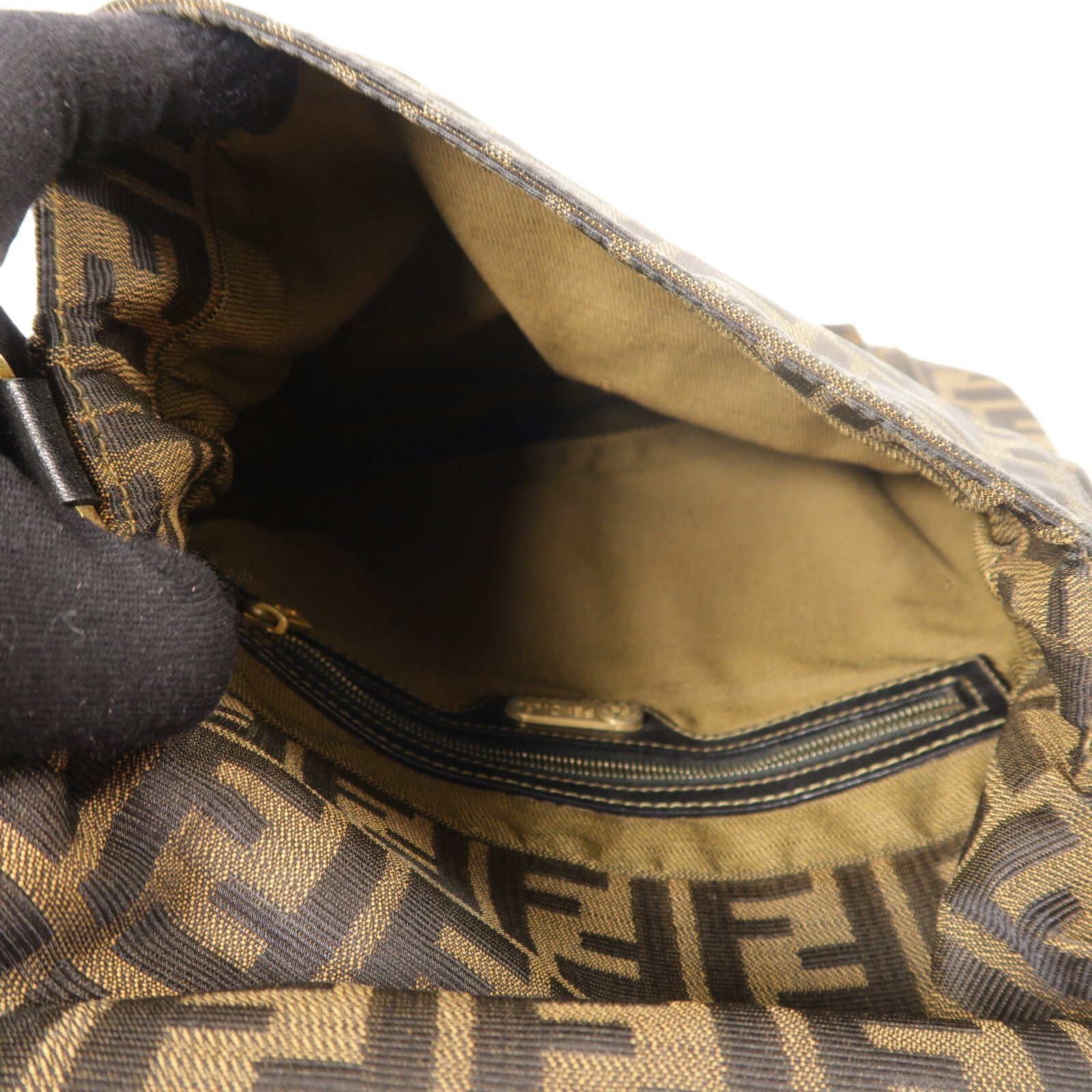 FENDI 帆布Zucchino肩背袋