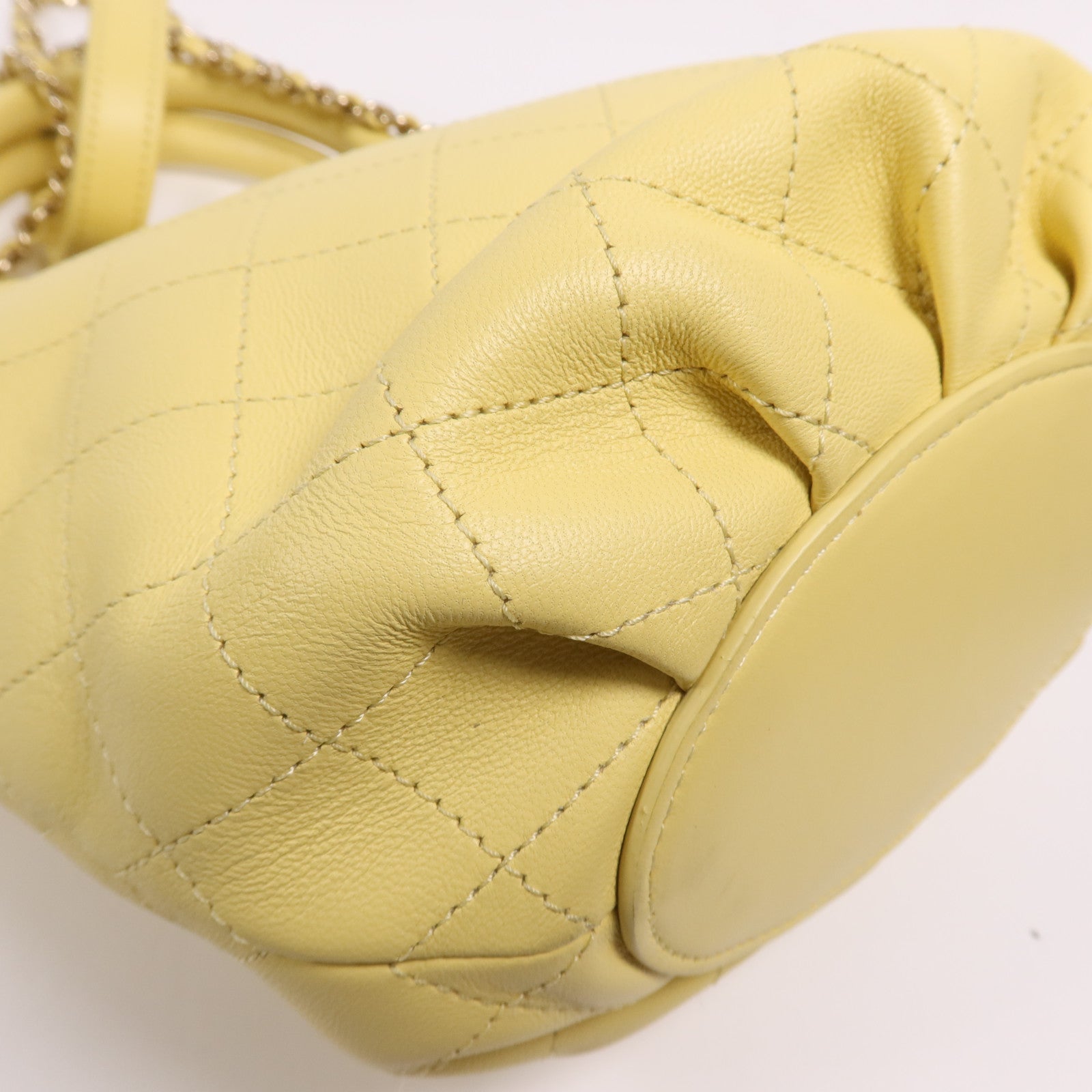 CHANEL 牛皮皮革2 Way Shoulder Bag金扣手挽肩背兩用袋