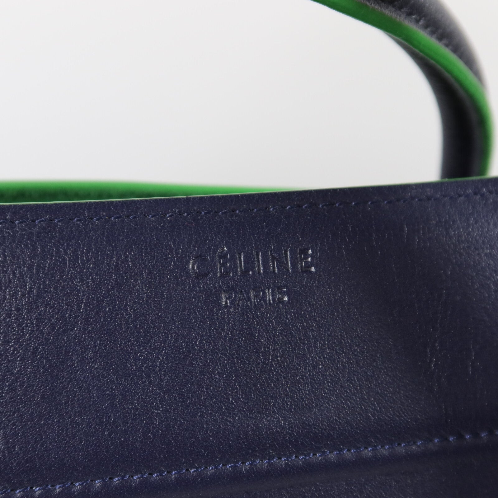 CELINE 牛皮皮革Phantom手挽袋