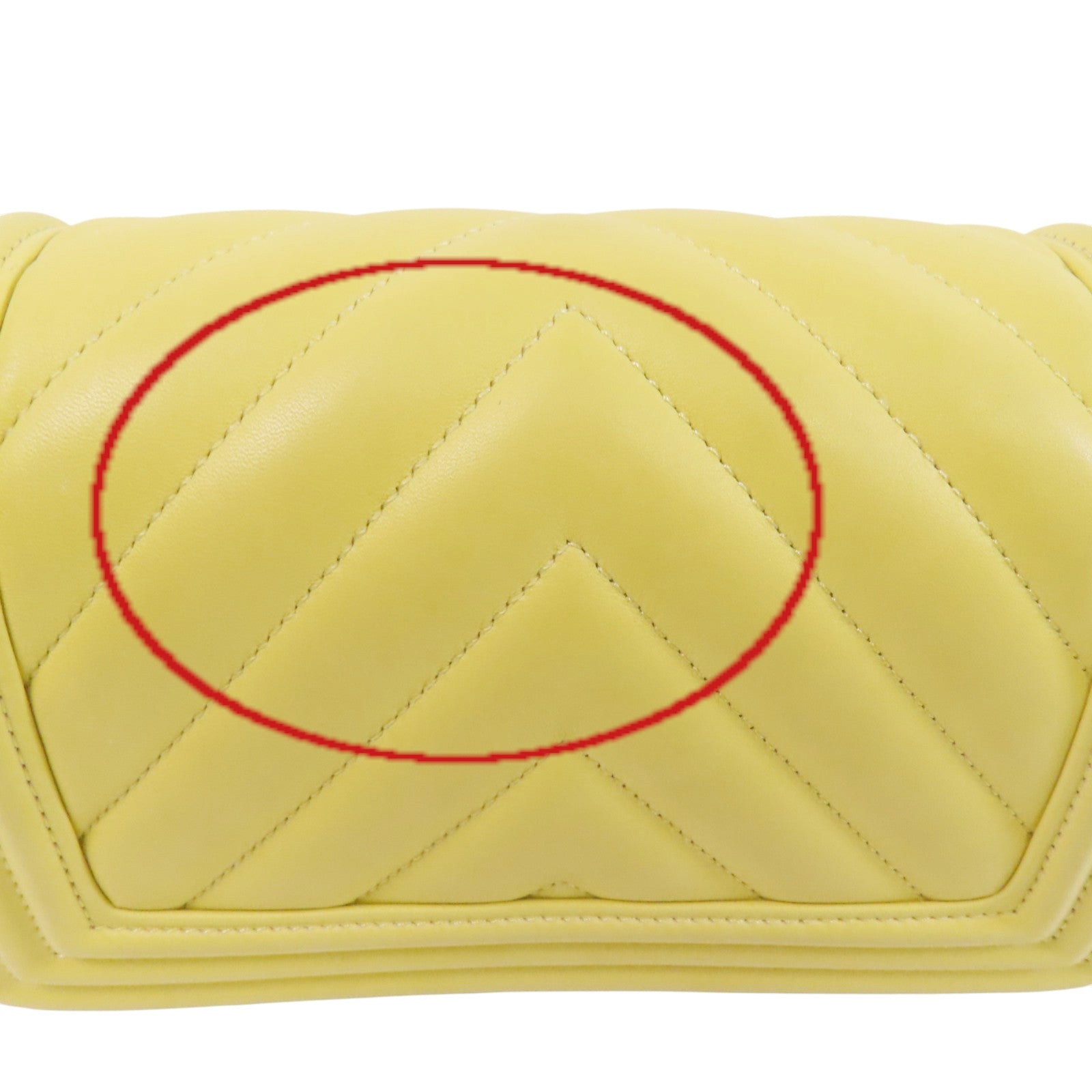 CHANEL 羊皮皮革Boy Chanel 20金扣鏈帶肩背袋