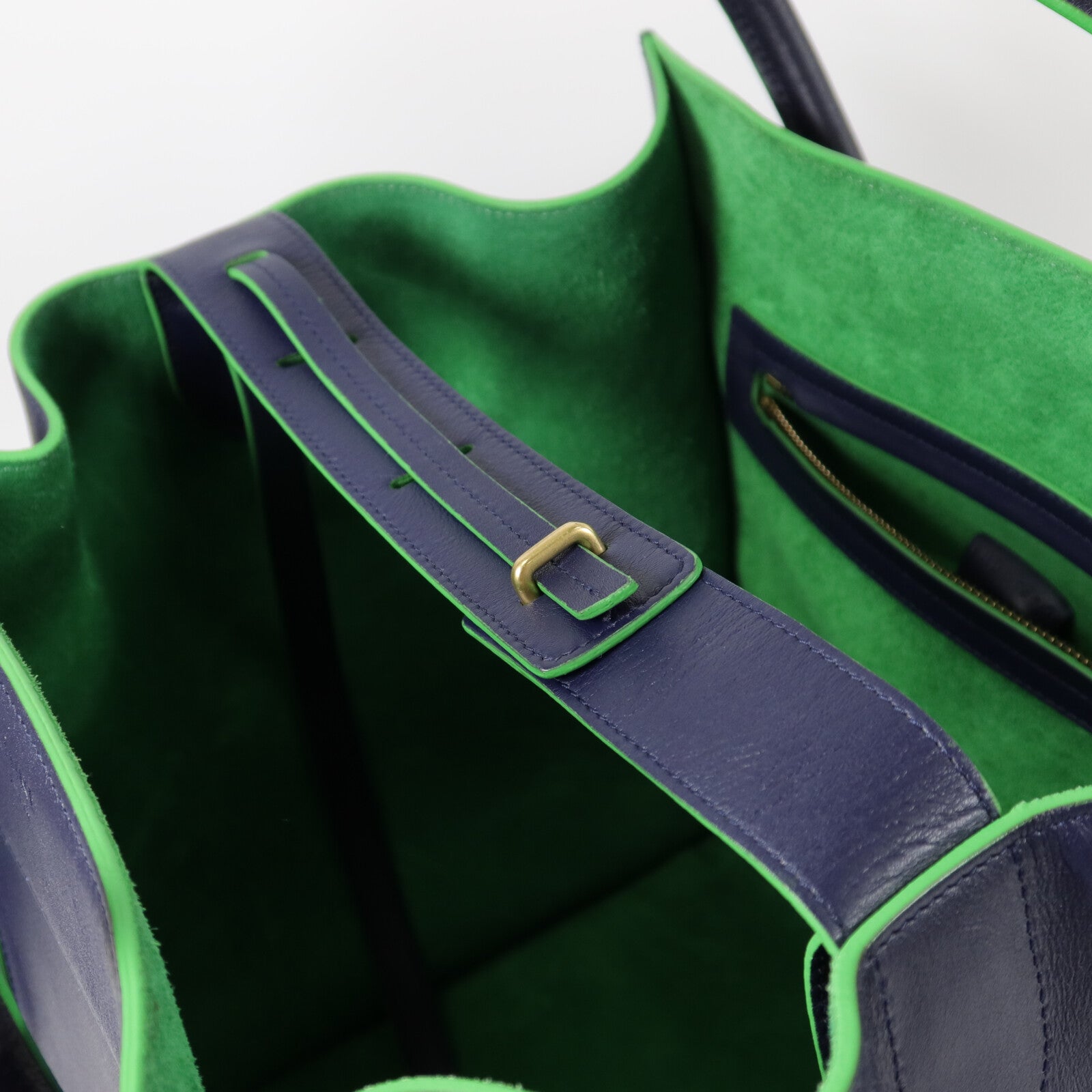 CELINE 牛皮皮革Phantom手挽袋