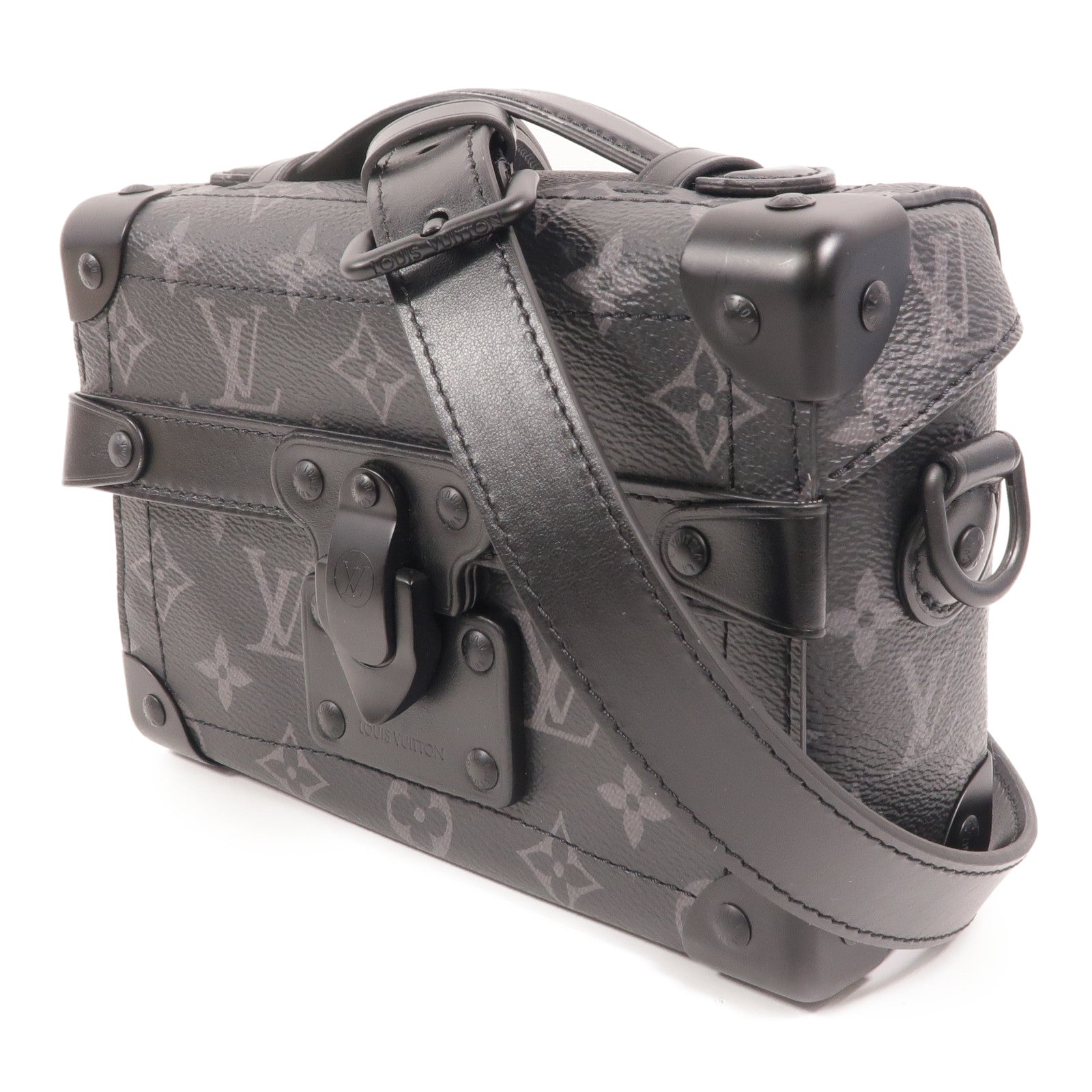 LOUIS VUITTON Monogram Eclipse Soul Truck手挽肩背兩用袋