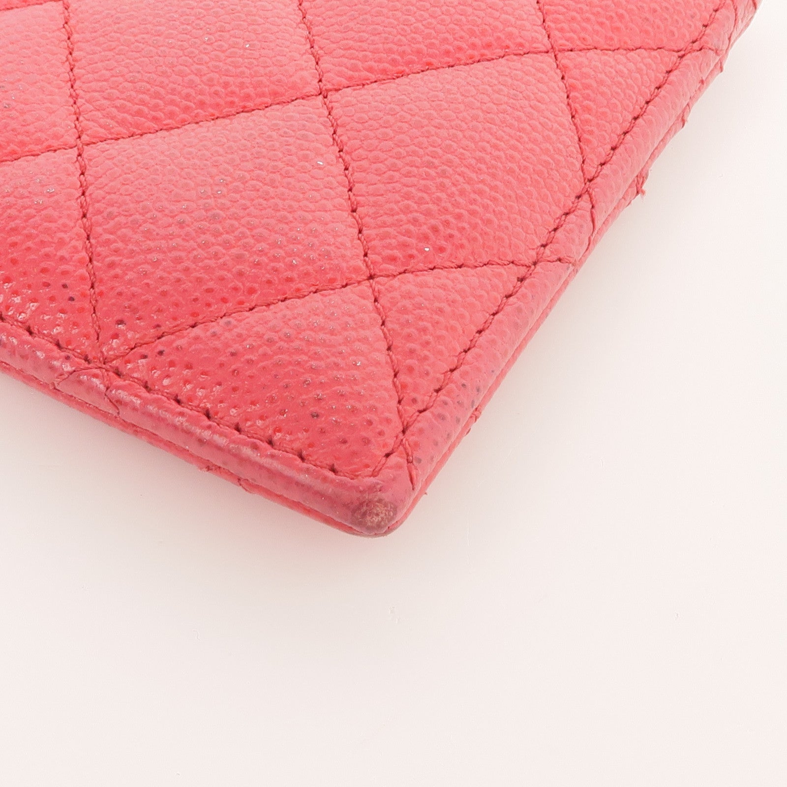 CHANEL 牛皮皮革Card Case金扣卡片套