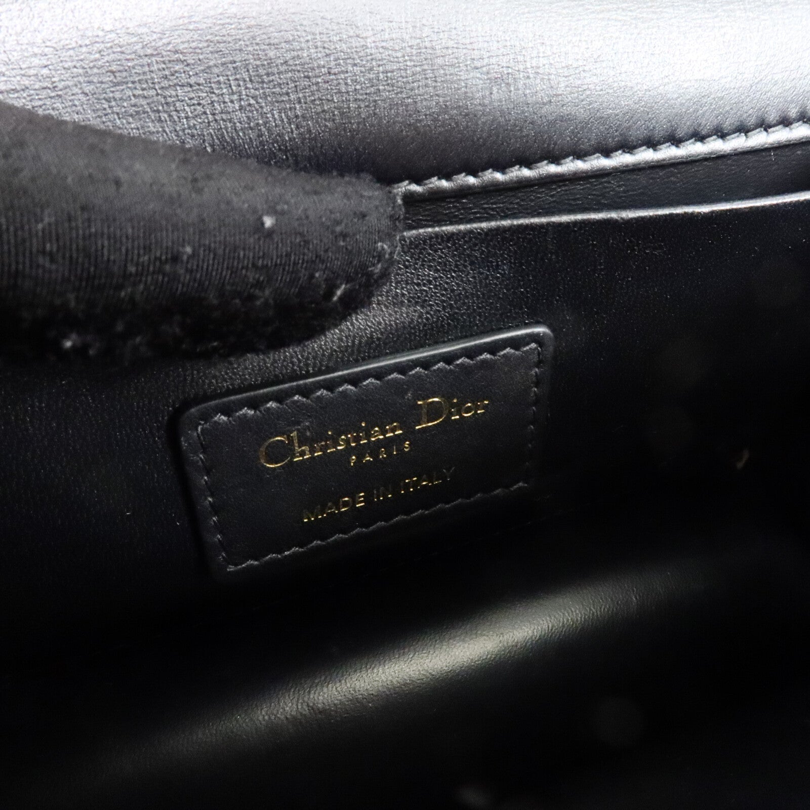 Dior 牛皮皮革30Montaigne East-West Bag With Chain鏈帶肩背袋