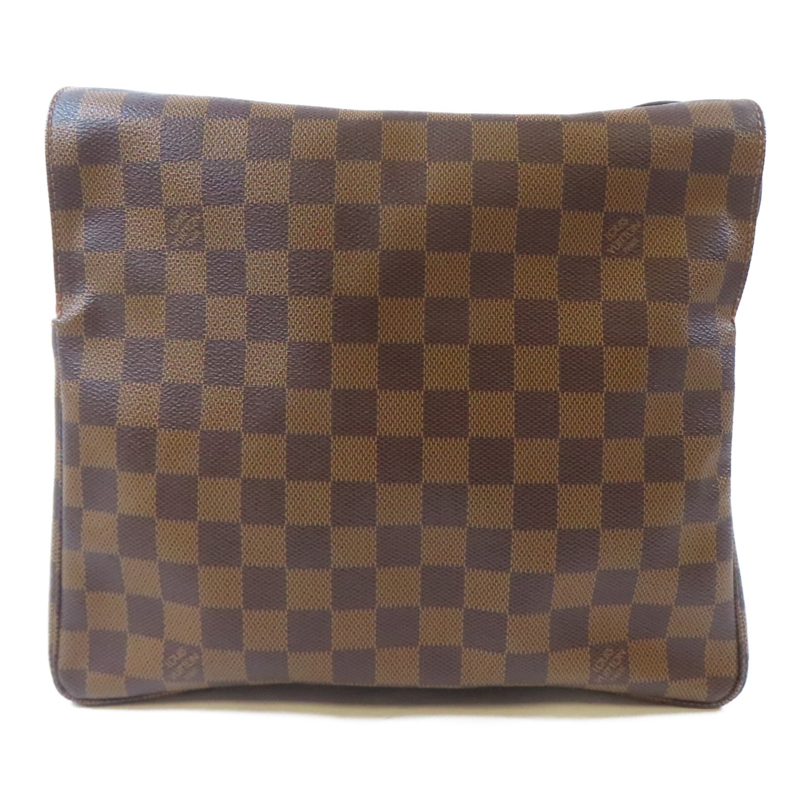 LOUIS VUITTON Damier Naviglio Shoulder Bag金扣肩背袋啡色