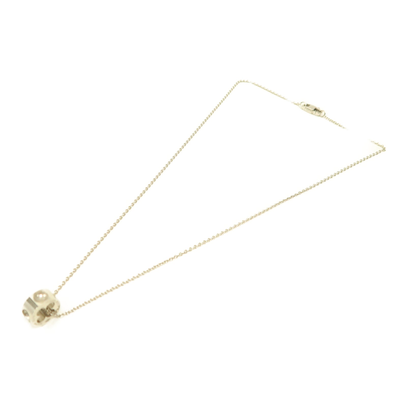 LOUIS VUITTON 【激減優惠】18K白金Empreinte Pendant項鏈銀色