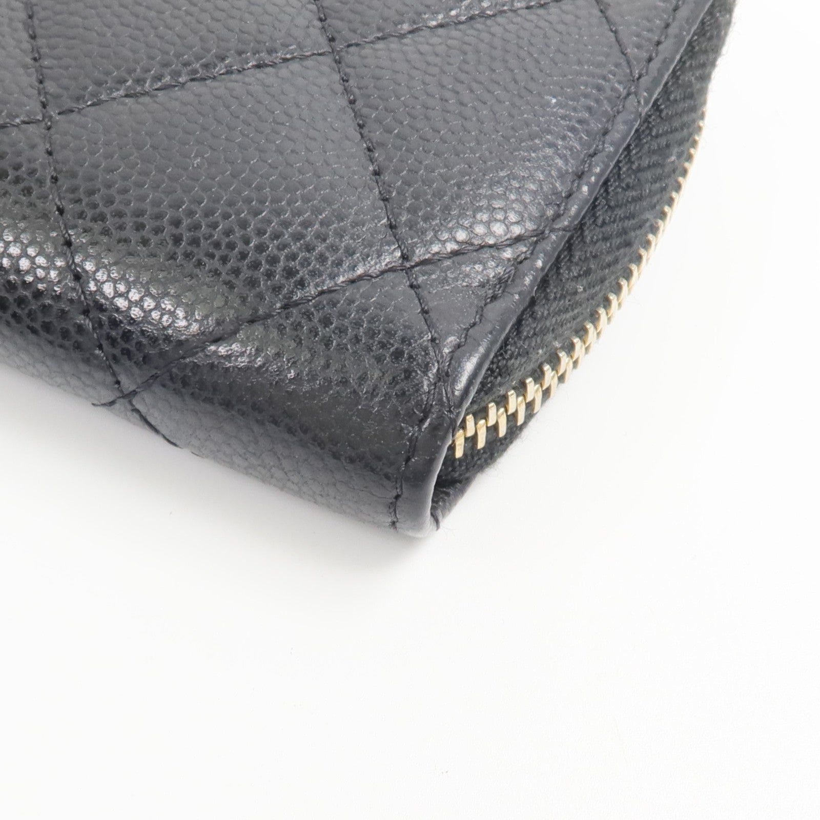 CHANEL 牛皮皮革Coin&Key Holder鎖匙包