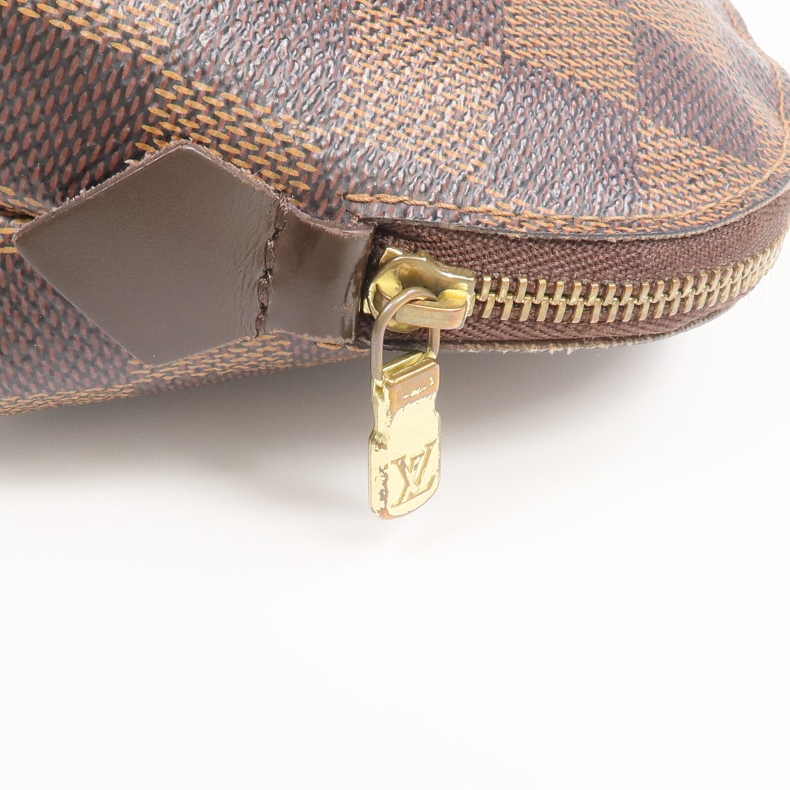LOUIS VUITTON Damier Cosmetic Pouch金扣化妝袋