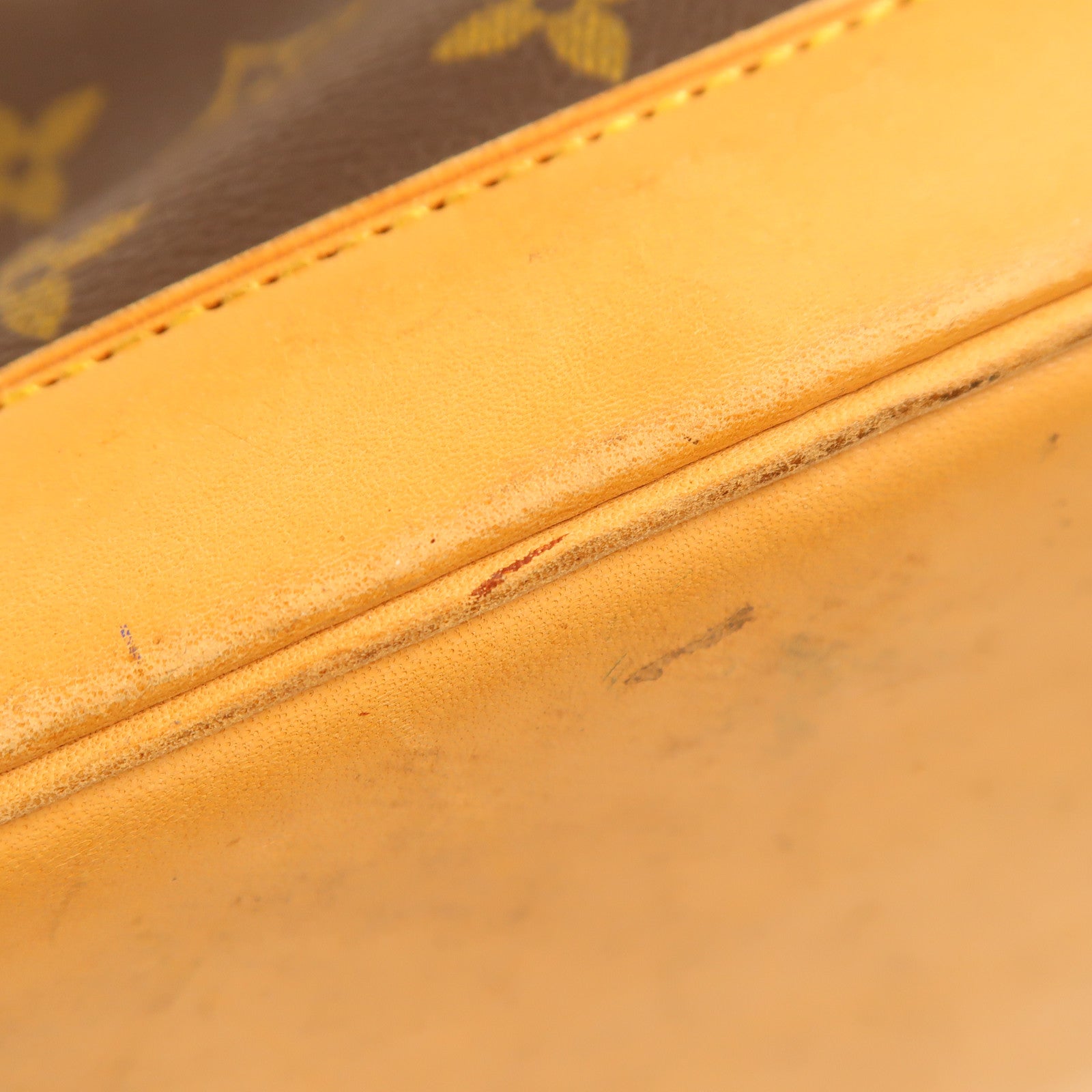 LOUIS VUITTON LV GHW Alma Handbag M51130 Monogram Brown