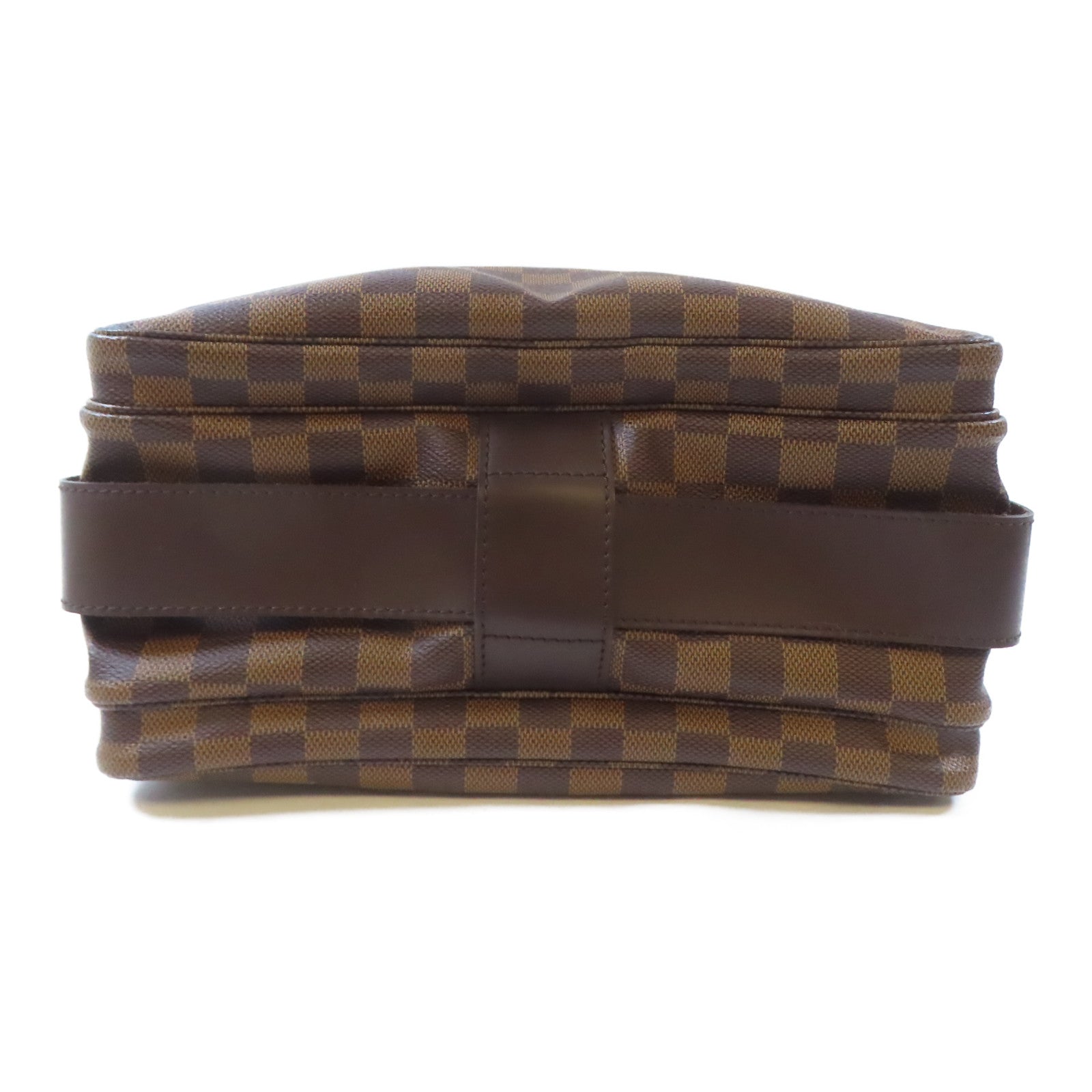LOUIS VUITTON Damier Naviglio Shoulder Bag金扣肩背袋啡色