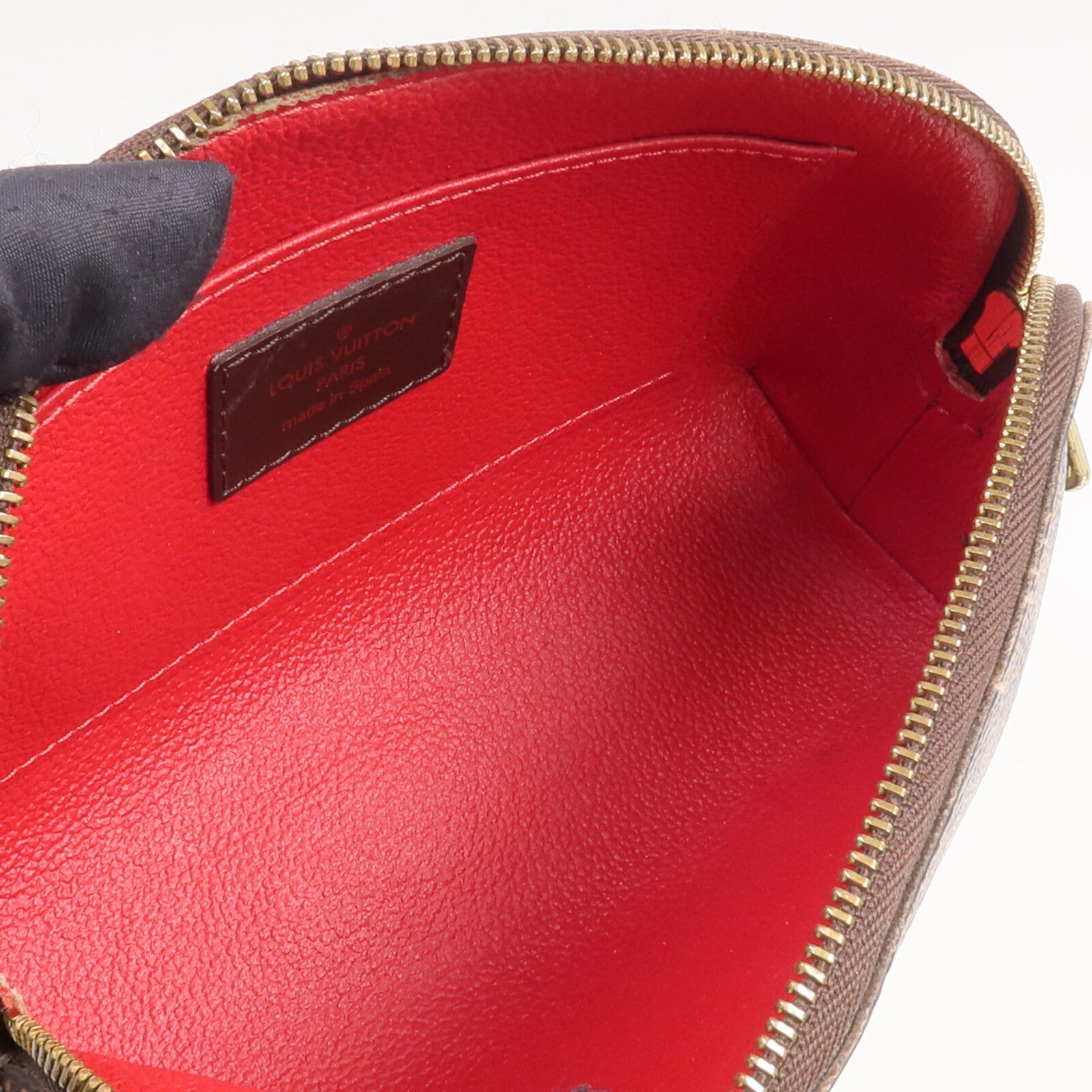 LOUIS VUITTON Damier Cosmetic Pouch金扣化妝袋