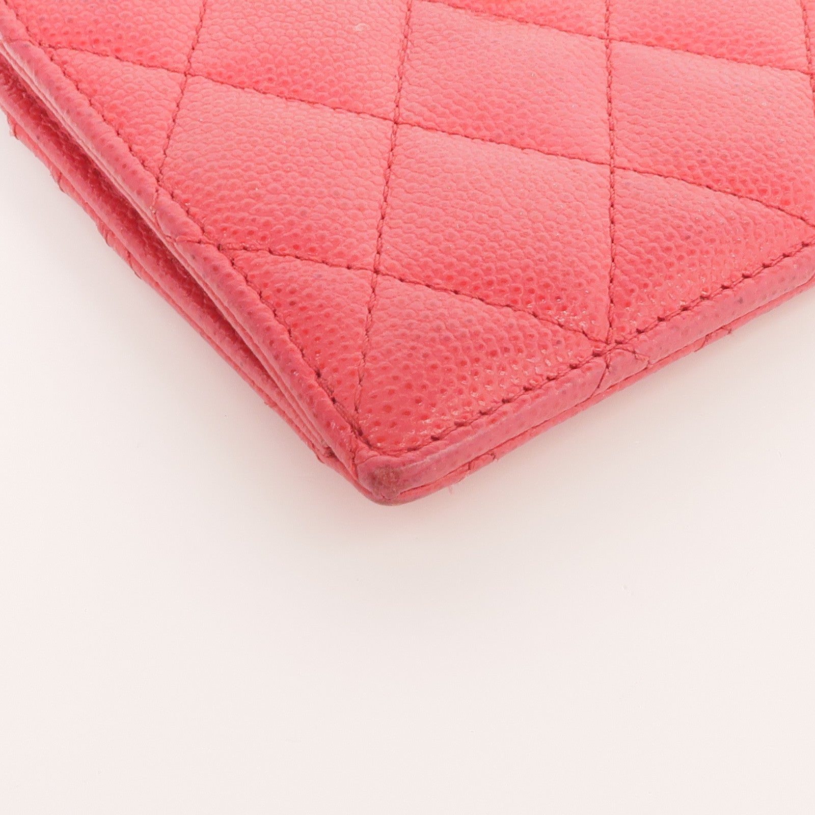 CHANEL 牛皮皮革Card Case金扣卡片套