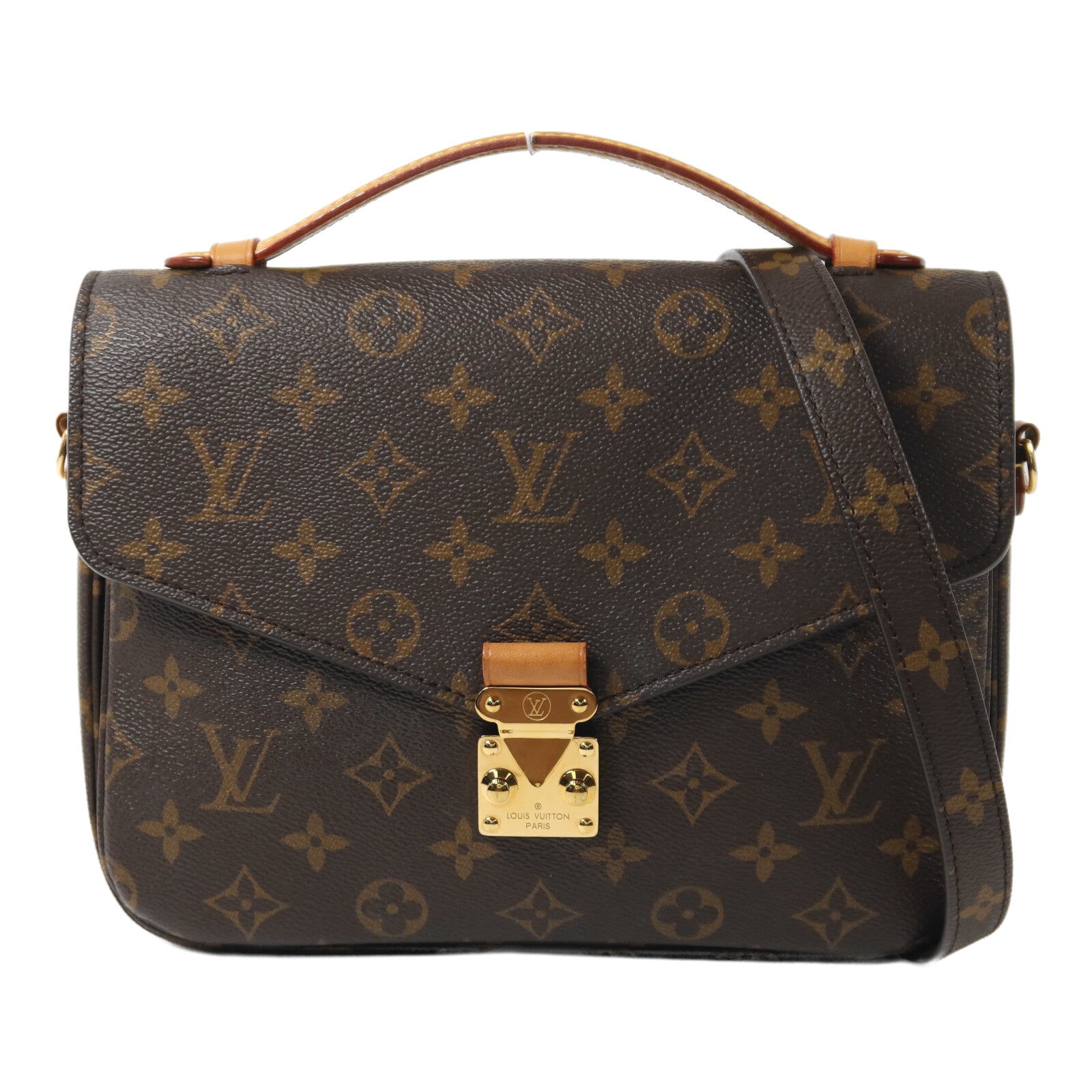 LOUIS VUITTON 【激減優惠】Monogram Pochette Metis MM金扣手挽肩背兩用袋