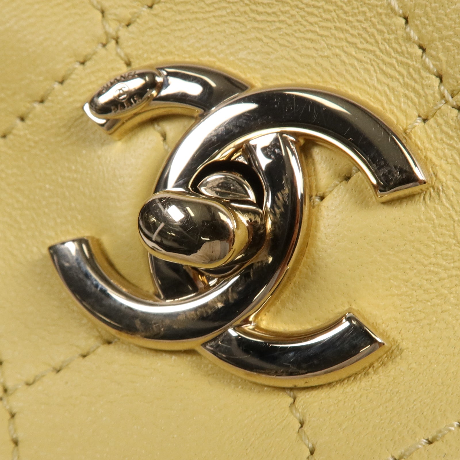 CHANEL 【激減優惠】牛皮皮革2 Way Shoulder Bag金扣手挽肩背兩用袋