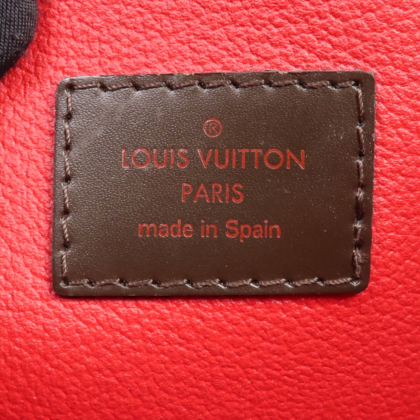 LOUIS VUITTON Damier Cosmetic Pouch金扣化妝袋