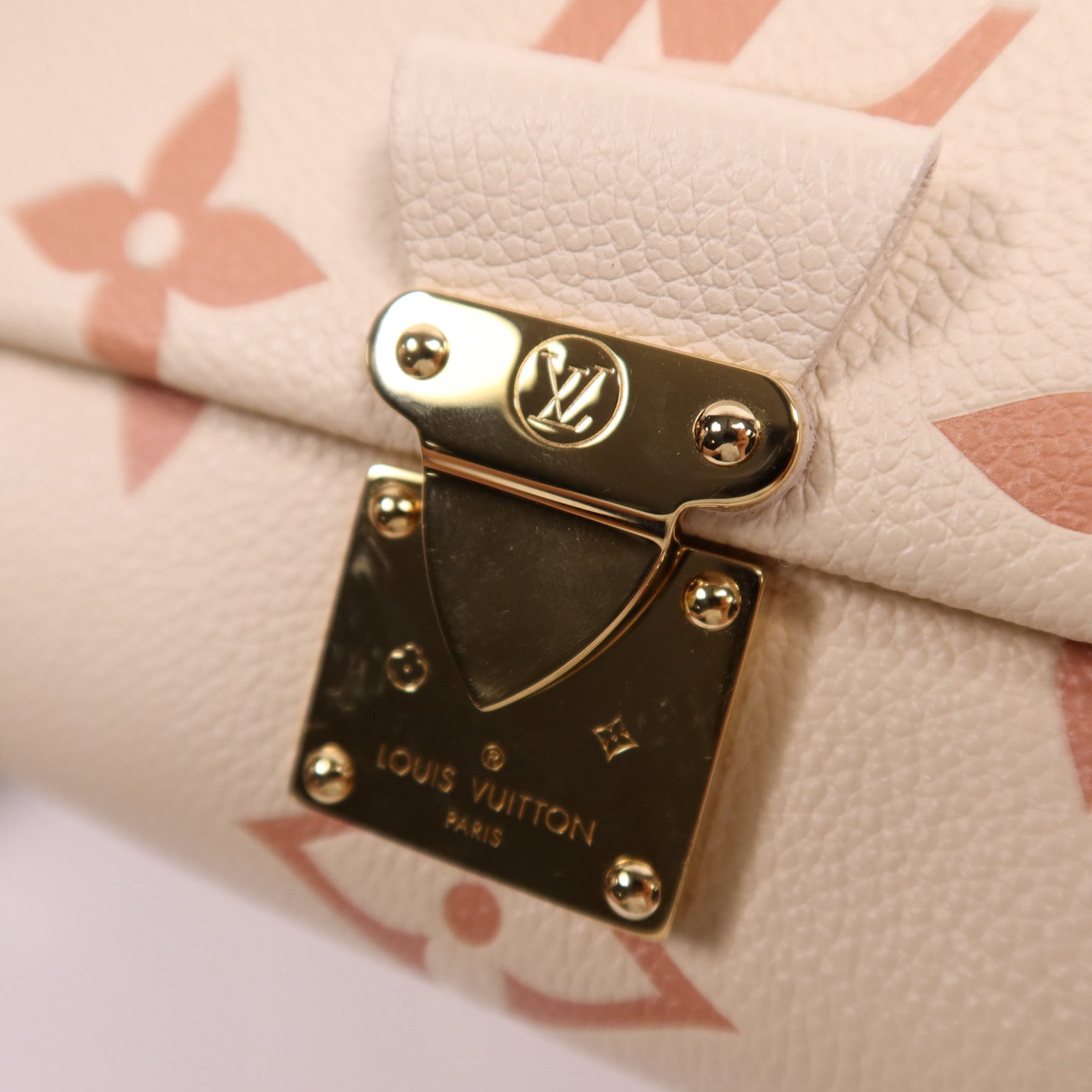 LOUIS VUITTON Monogram Emprenite Favorite金扣鏈帶肩背袋