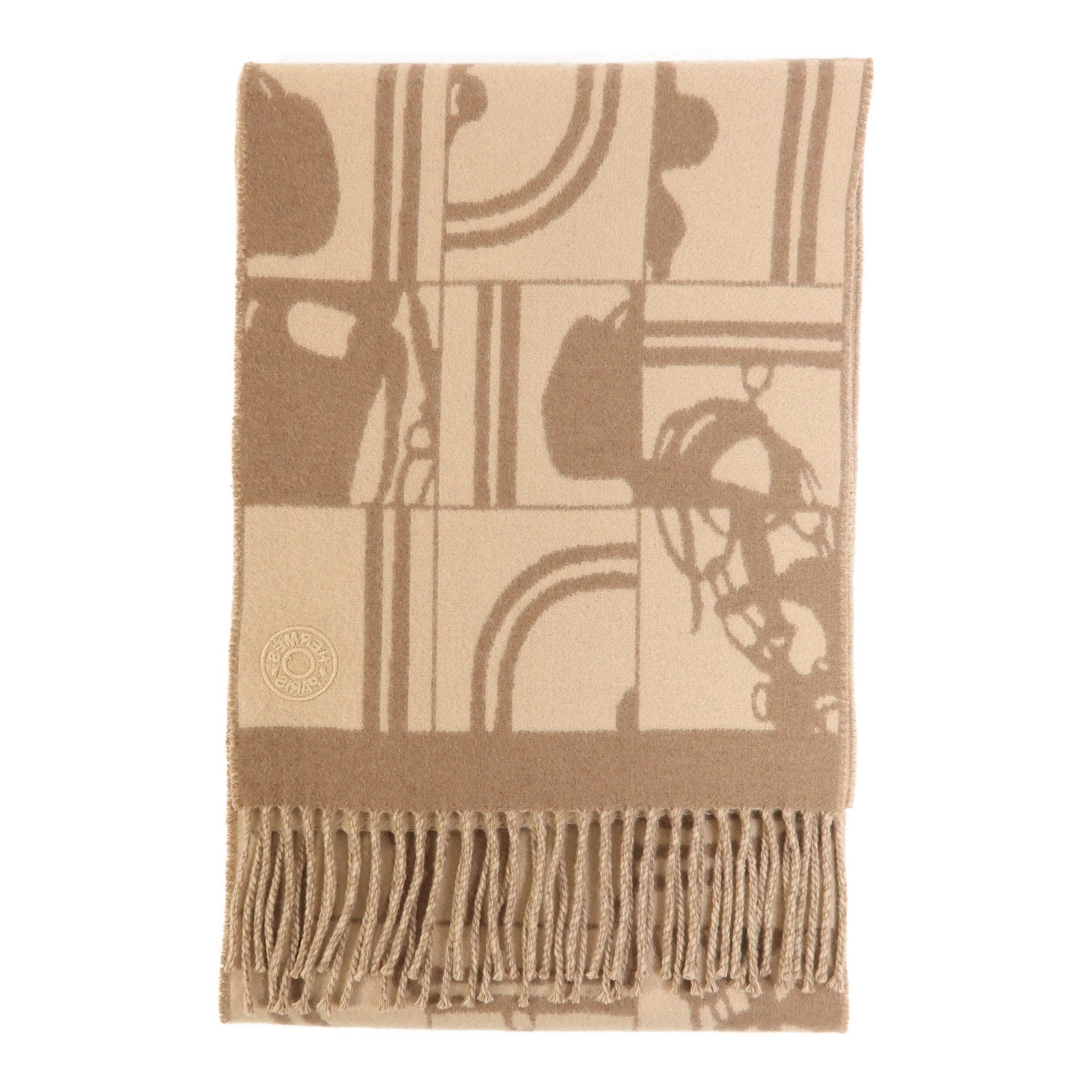 HERMES 羊絨Scarf圍巾