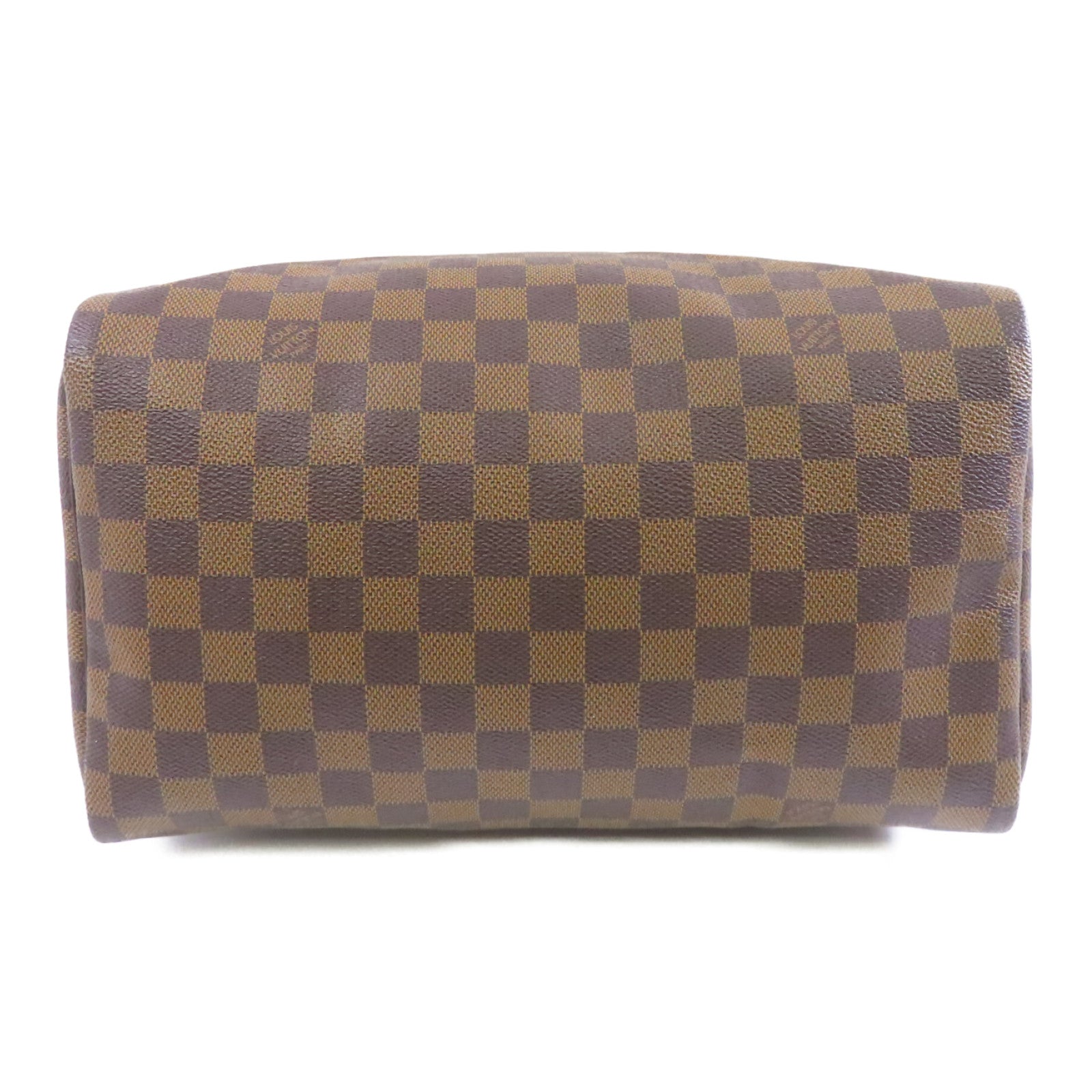 LOUIS VUITTON Damier Speedy 30金扣手挽袋啡色