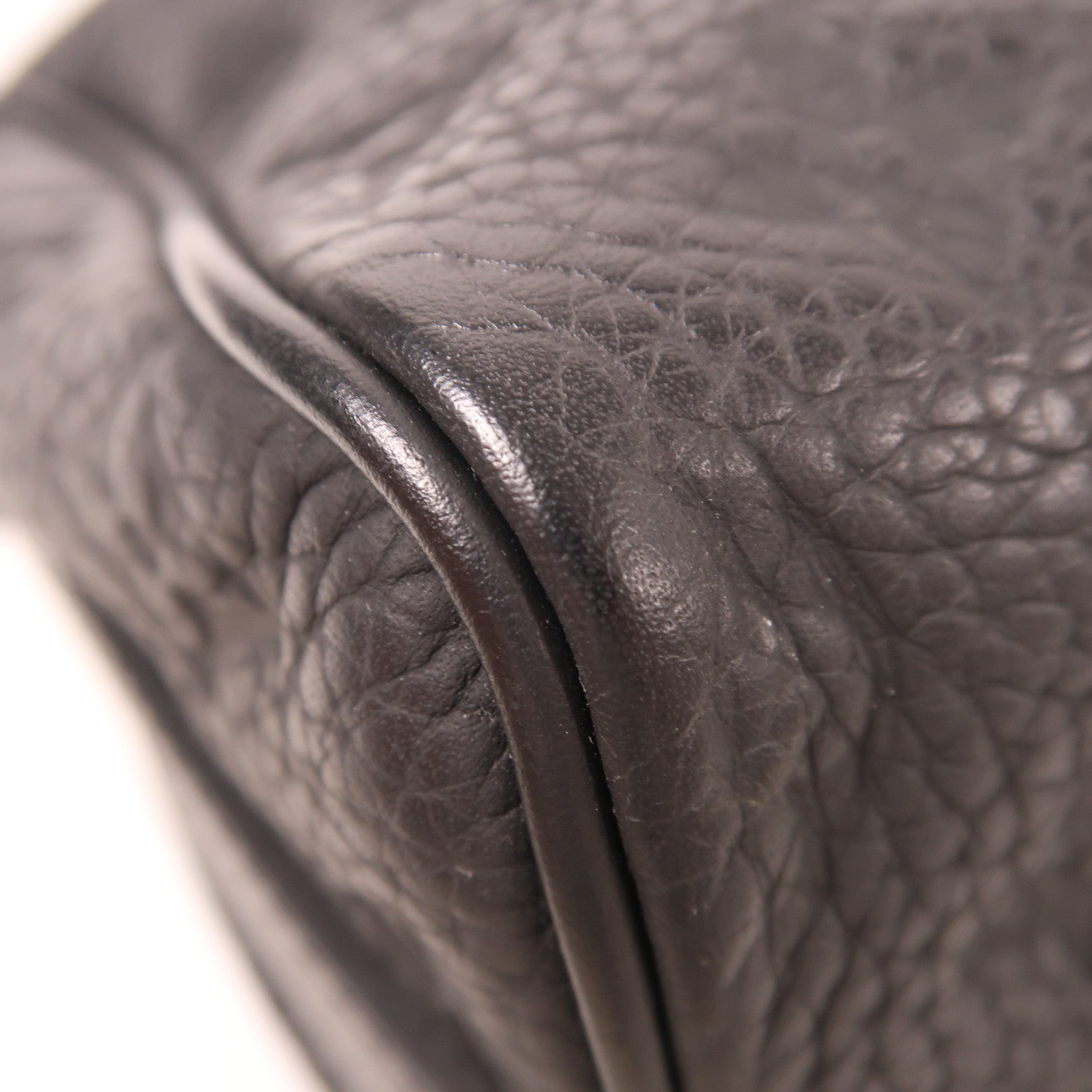 LOUIS VUITTON Taurillon Monogram Keepall Bandouliere 25手挽肩背兩用袋黑色