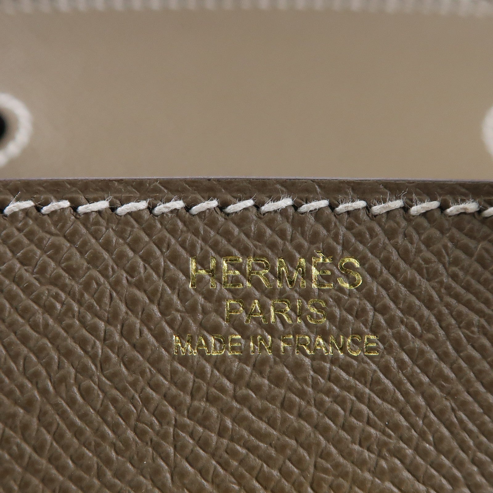 HERMES Epsom皮革Birkin 30金扣手挽袋Etoupe