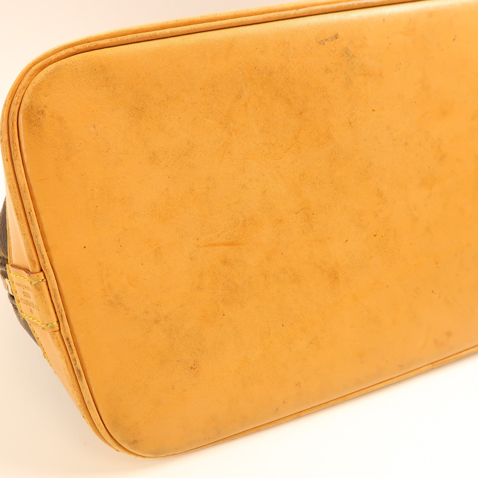 LOUIS VUITTON LV GHW Alma Handbag M51130 Monogram Brown