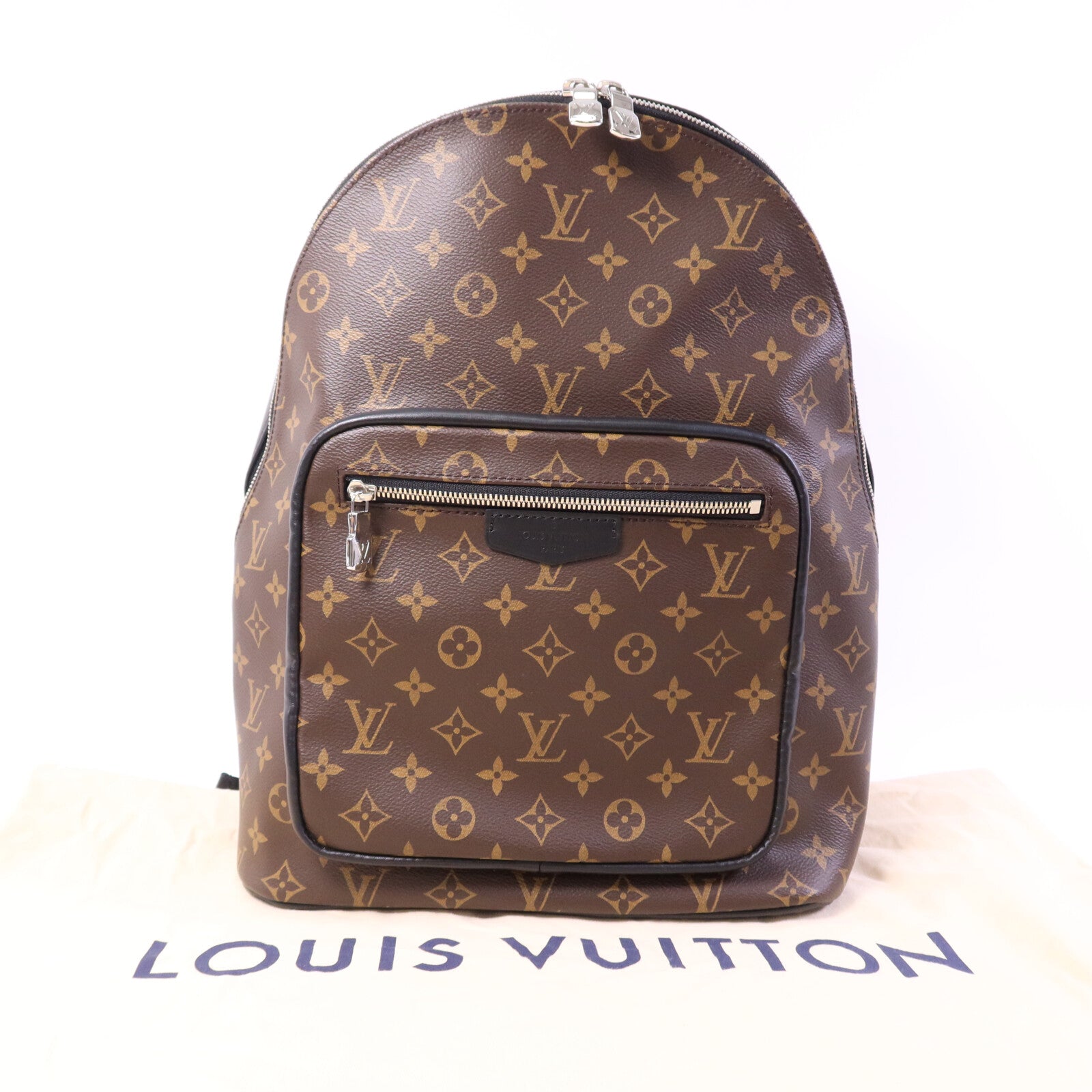 LOUIS VUITTON 【激減優惠】Monogram Josh Backpack 銀扣背包