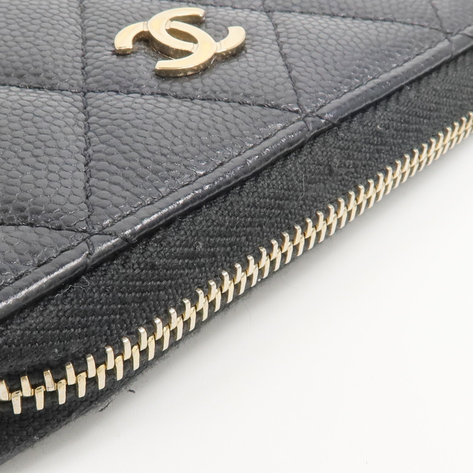 CHANEL 牛皮皮革Coin&Key Holder鎖匙包