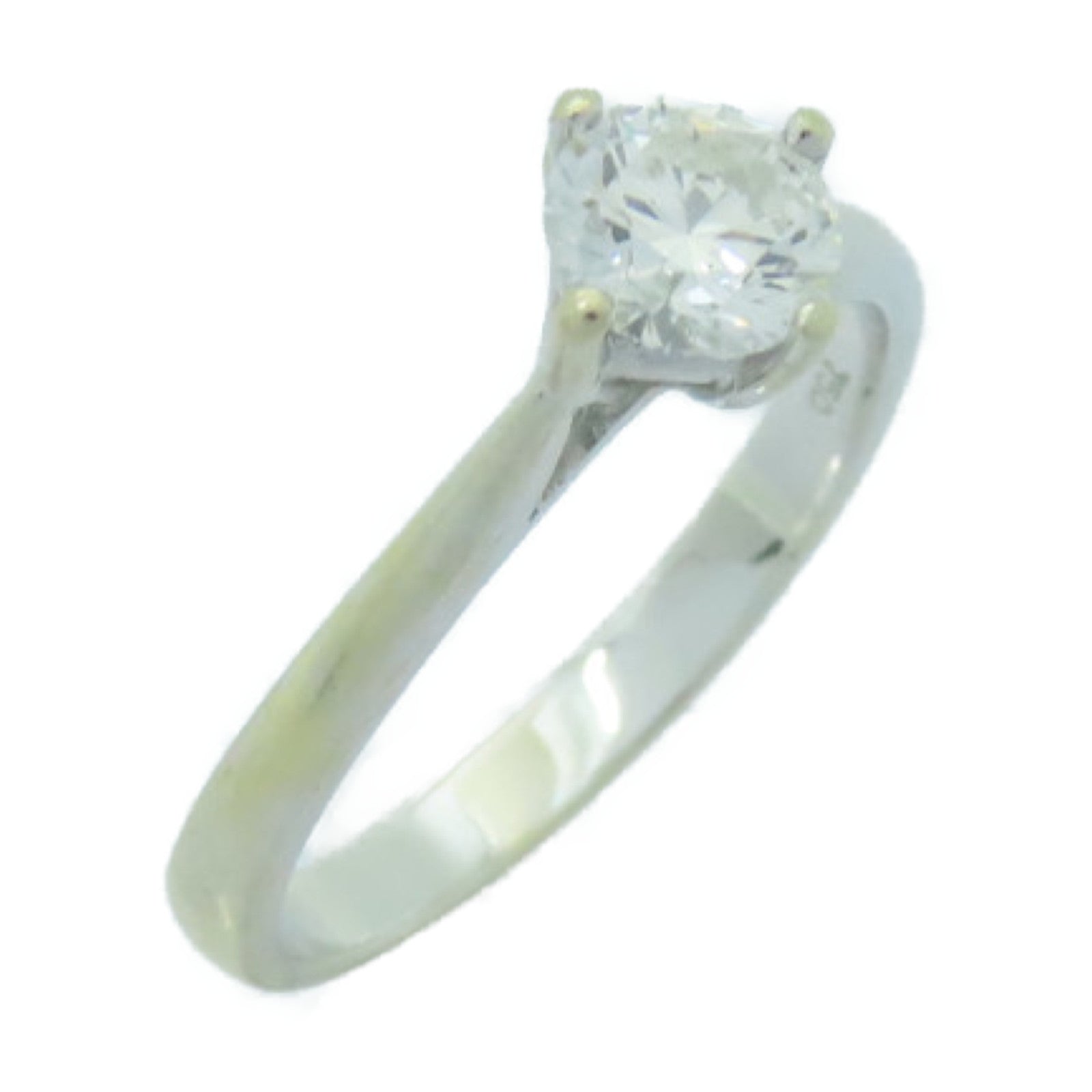 JEWELRY **【激減優惠】18K白金Diamond Ring 0.50ct鑽石戒指US#5.5