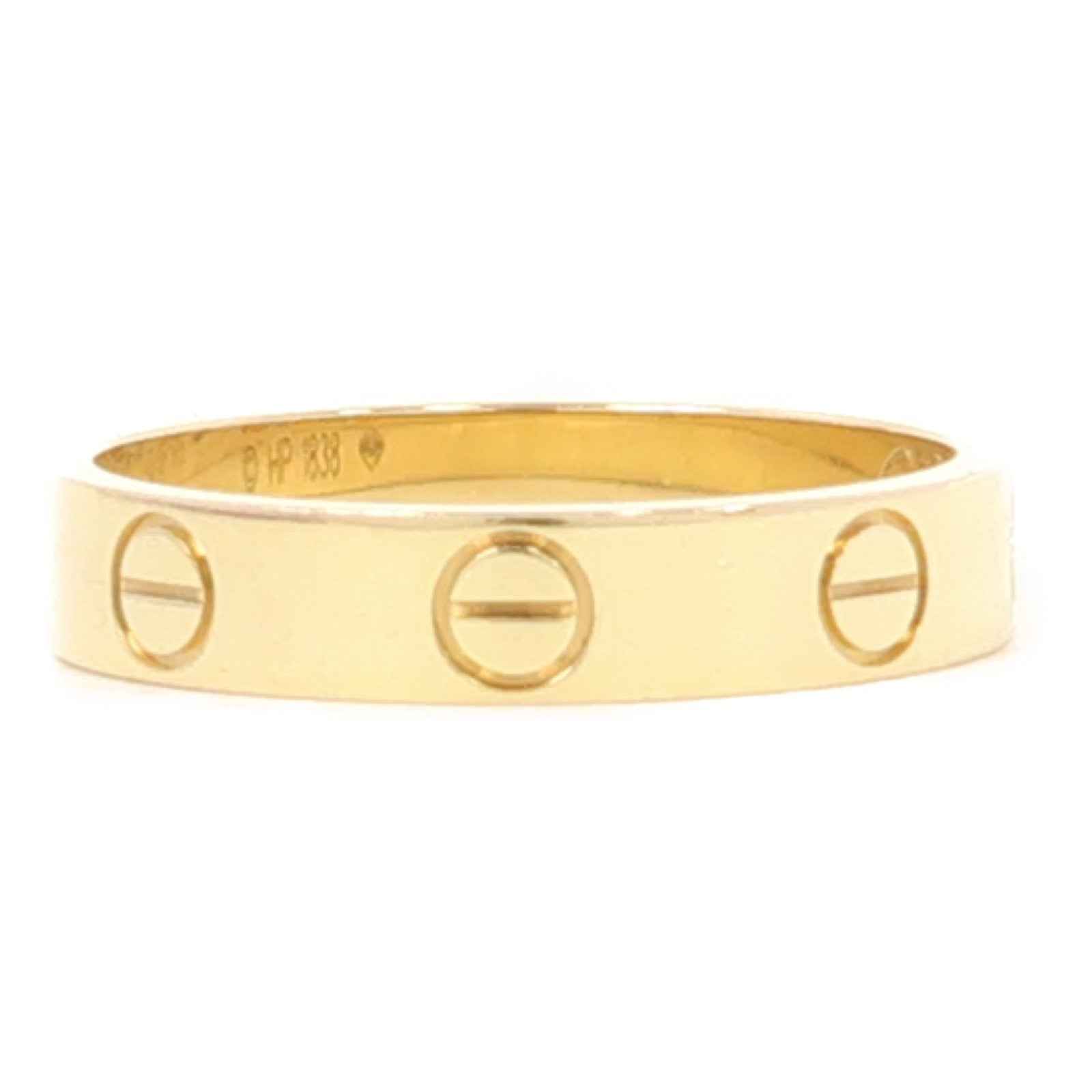 CARTIER 18K黃金Love Wedding Ring戒指US#5.75